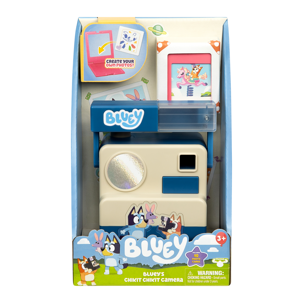 Bluey Chikit Chikit Camera - packaging