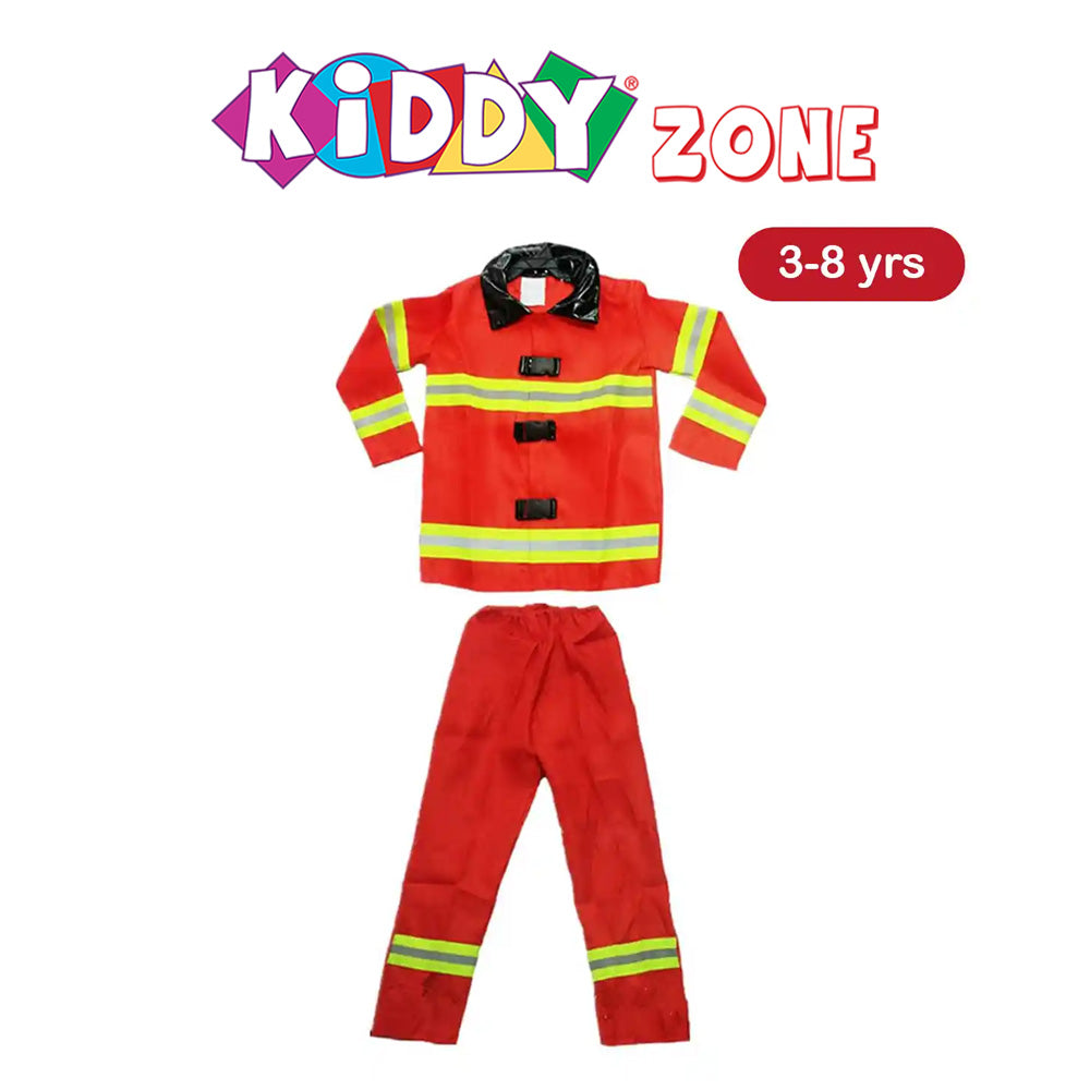 FIREFIGHTER SUIT XL(130-140cmÃ¯Â¼Â - Kiddy Zone