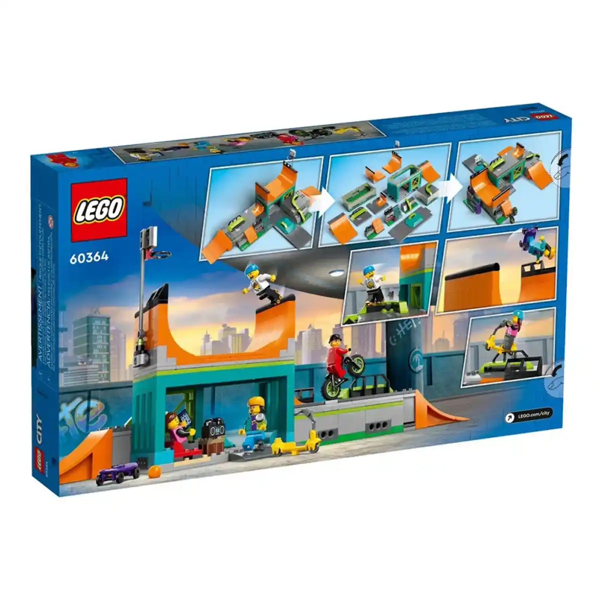 LEGO 60364 Street Skate Park V29 - Kiddy Zone