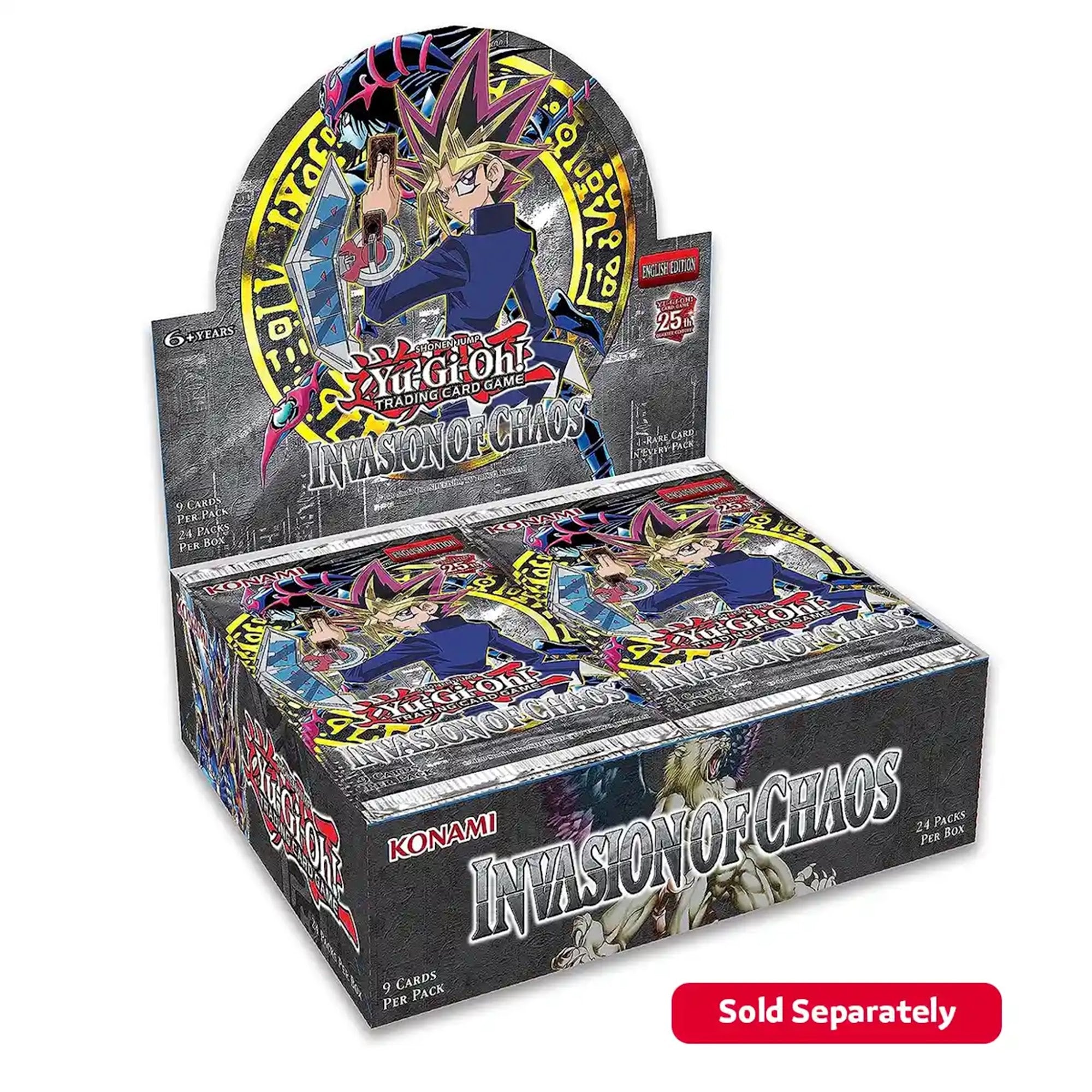 yu-gi-oh! TCG: Legendary Collection Reprint 2023 Invasion Of Chaos Booster - Kiddy Zone
