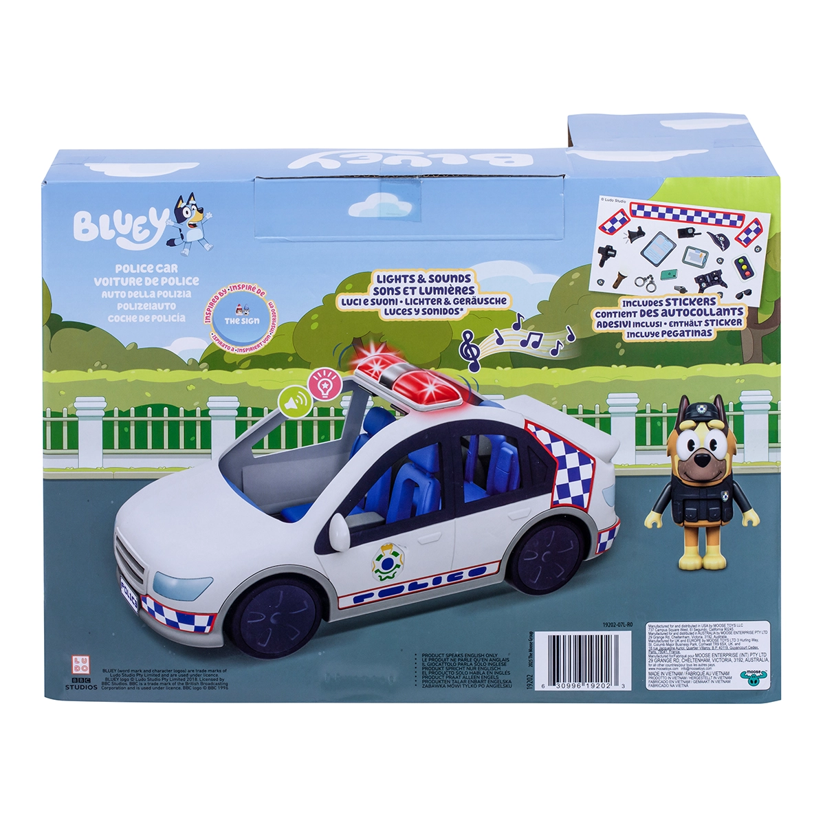 BLUEY S14 POLICE CAR