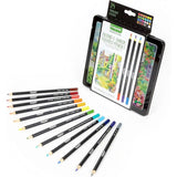 Crayola Signature, 24 ct. Blend & Shade Colored Pencils w/Tin - Kiddy Zone