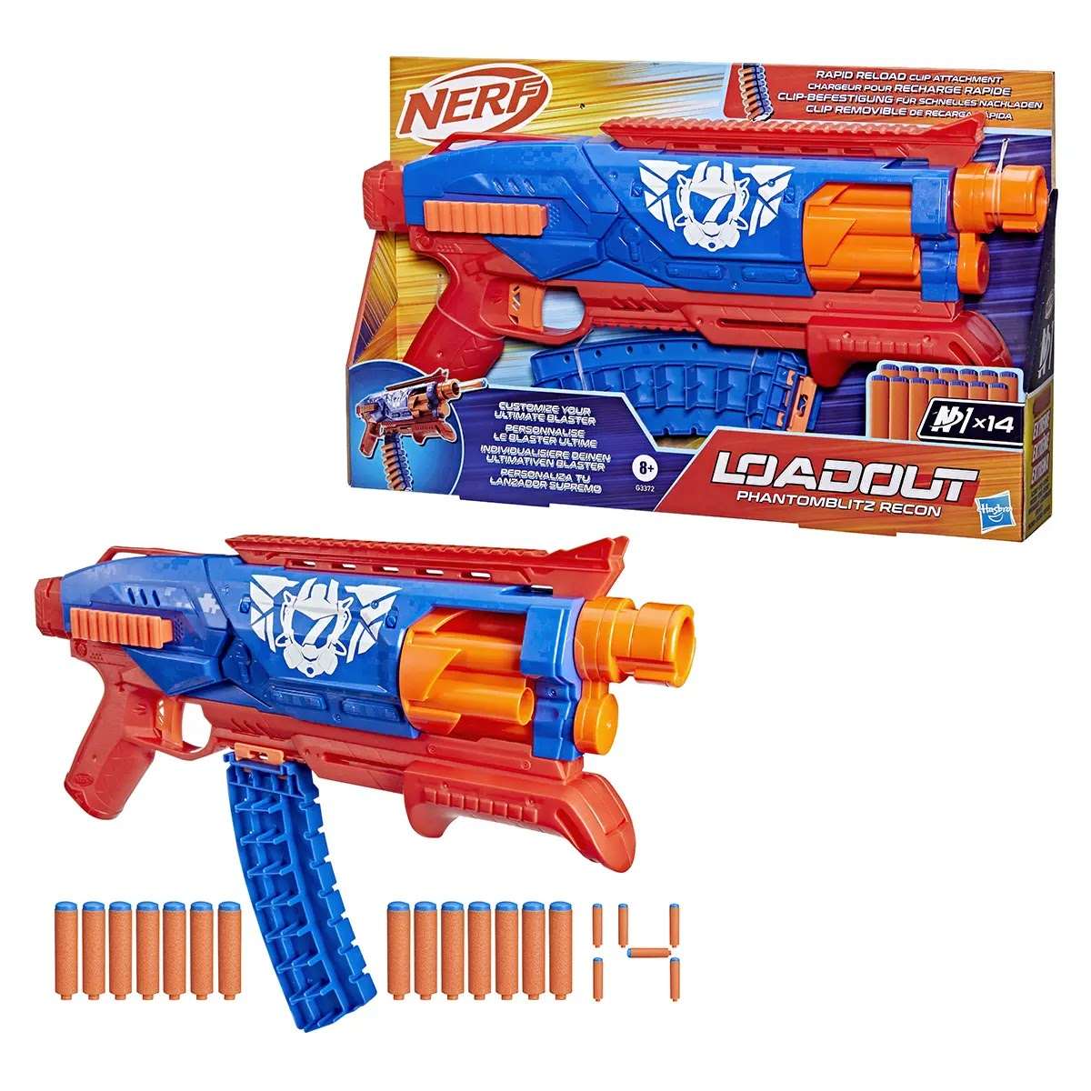 NERF LOADOUT PHANTOMBLITZ RECON