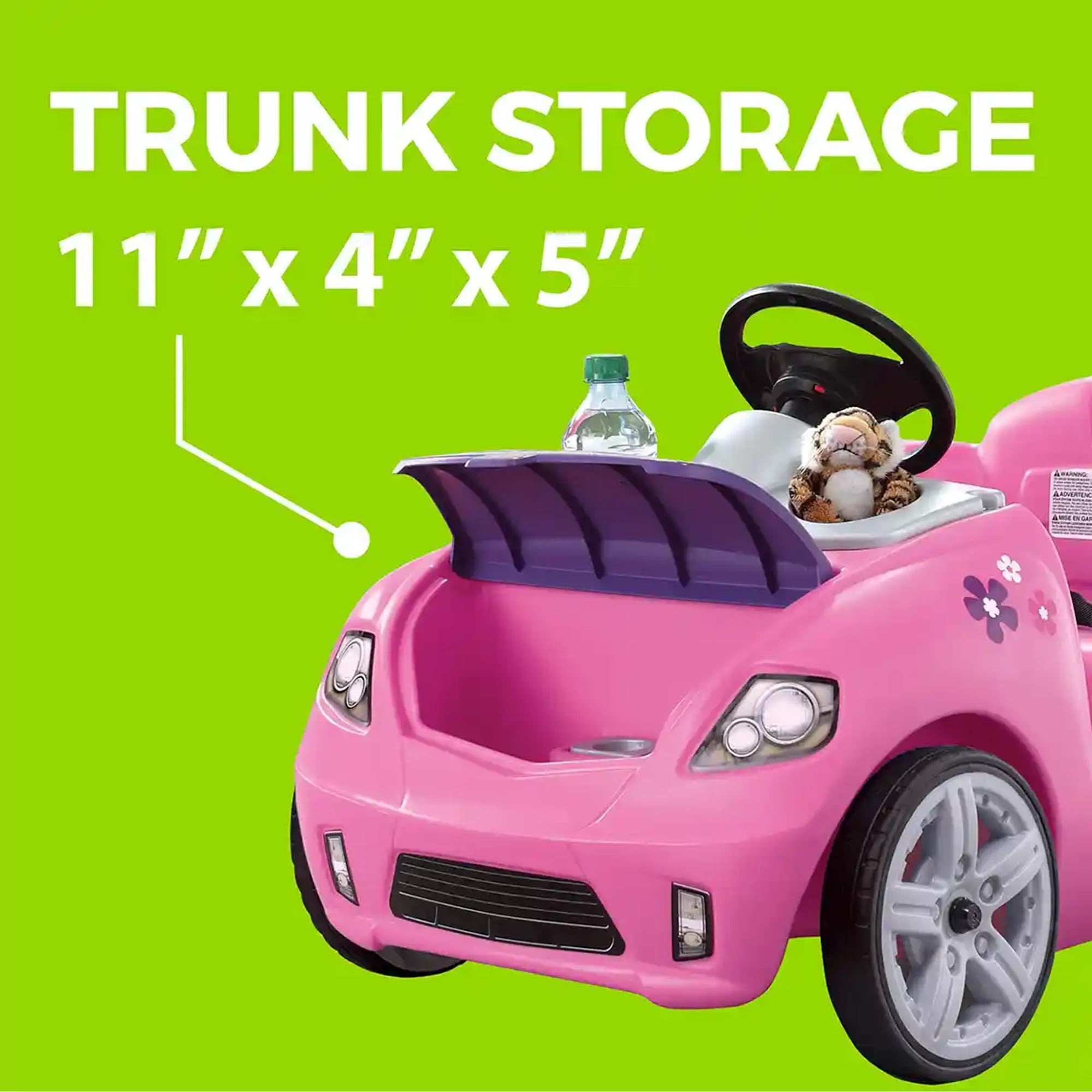 Step2 Whisper Ride II (PINK) - Kiddy Zone