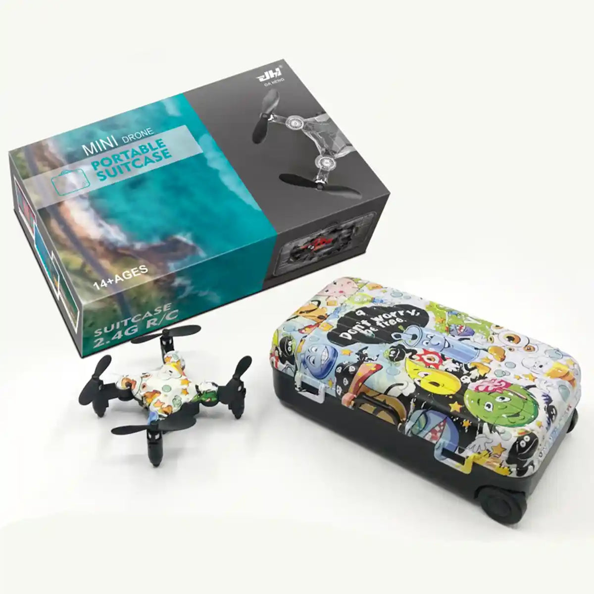 2.4G R/C MINI DRONE(SUITCASE) - Kiddy Zone