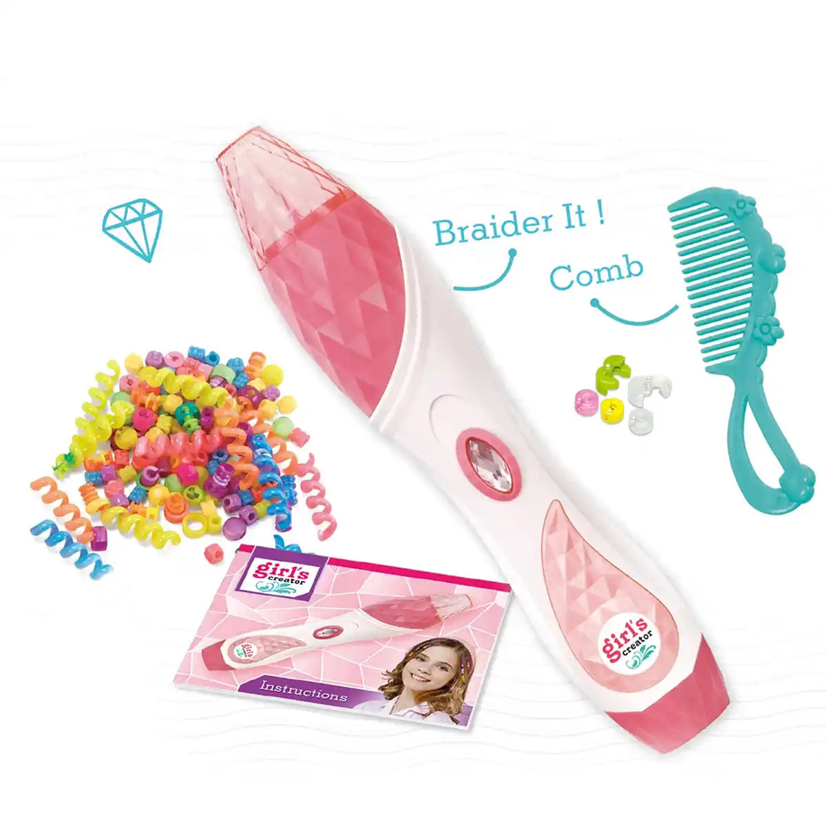 BEAD STRING MACHINE PORTABLE BOX SET 5YRS+