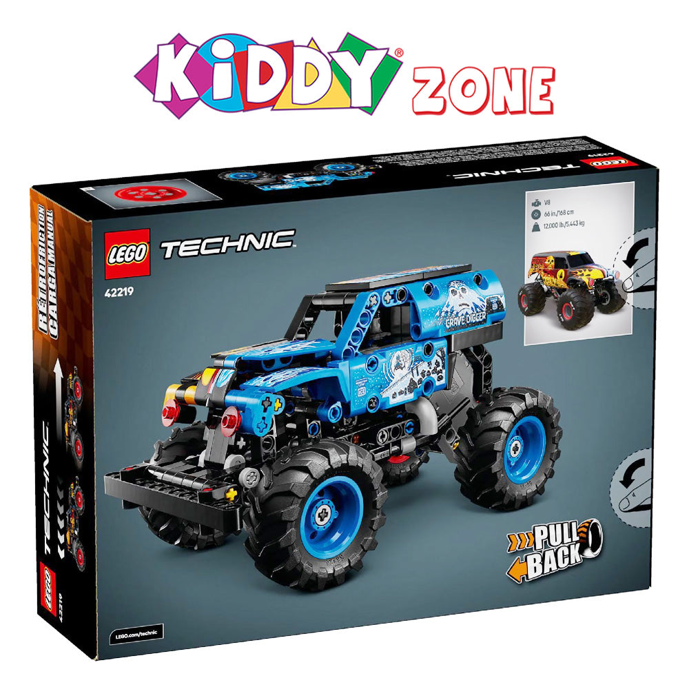 LEGOÃÂ® TechnicÃ¢ÂÂ¢ Monster JamÃ¢ÂÂ¢ Grave DiggerÃ¢ÂÂ¢ Fire and Ice 42219