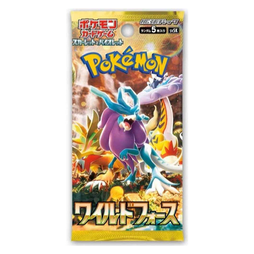 Pokemon Wild Force Booster Pack Japanese SV5K