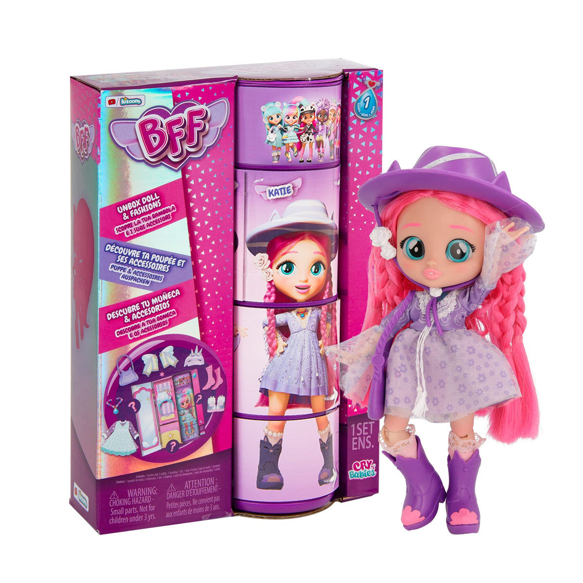 CRY BABIES BFF DOLL KATIE 8