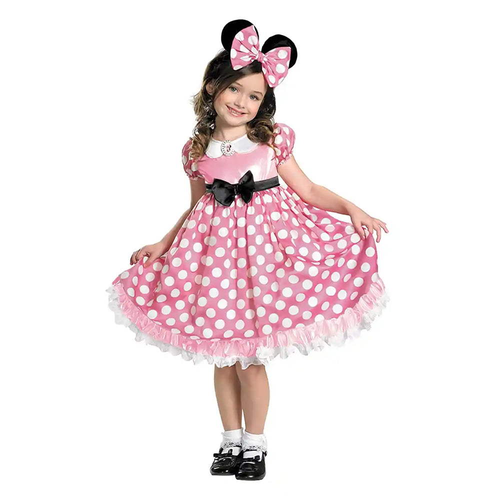 CHILD PINK MINNIE MOUSE GLOW IN THE DARK DISNEY (MEDIUM)