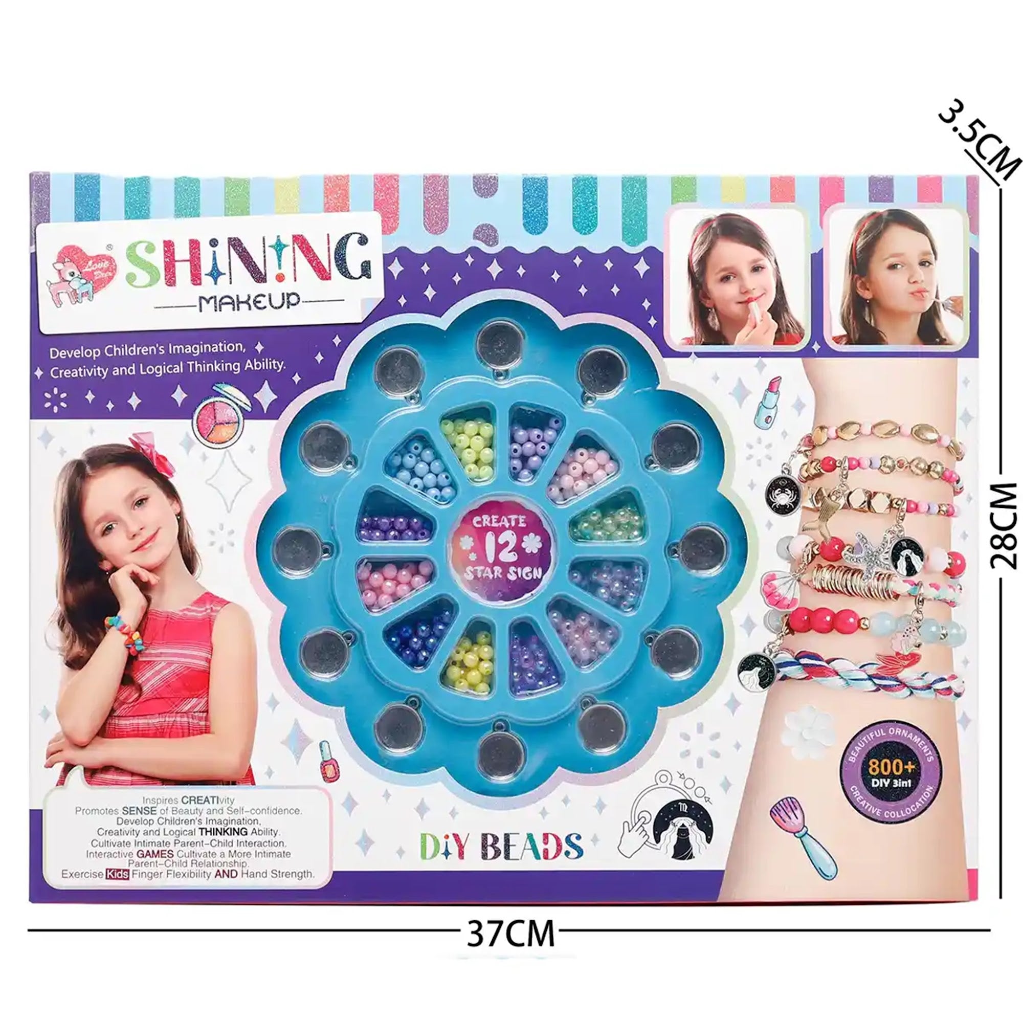 Makeup & DIY bead - Symphony beaded series 3yrs+ - Kiddy Zone