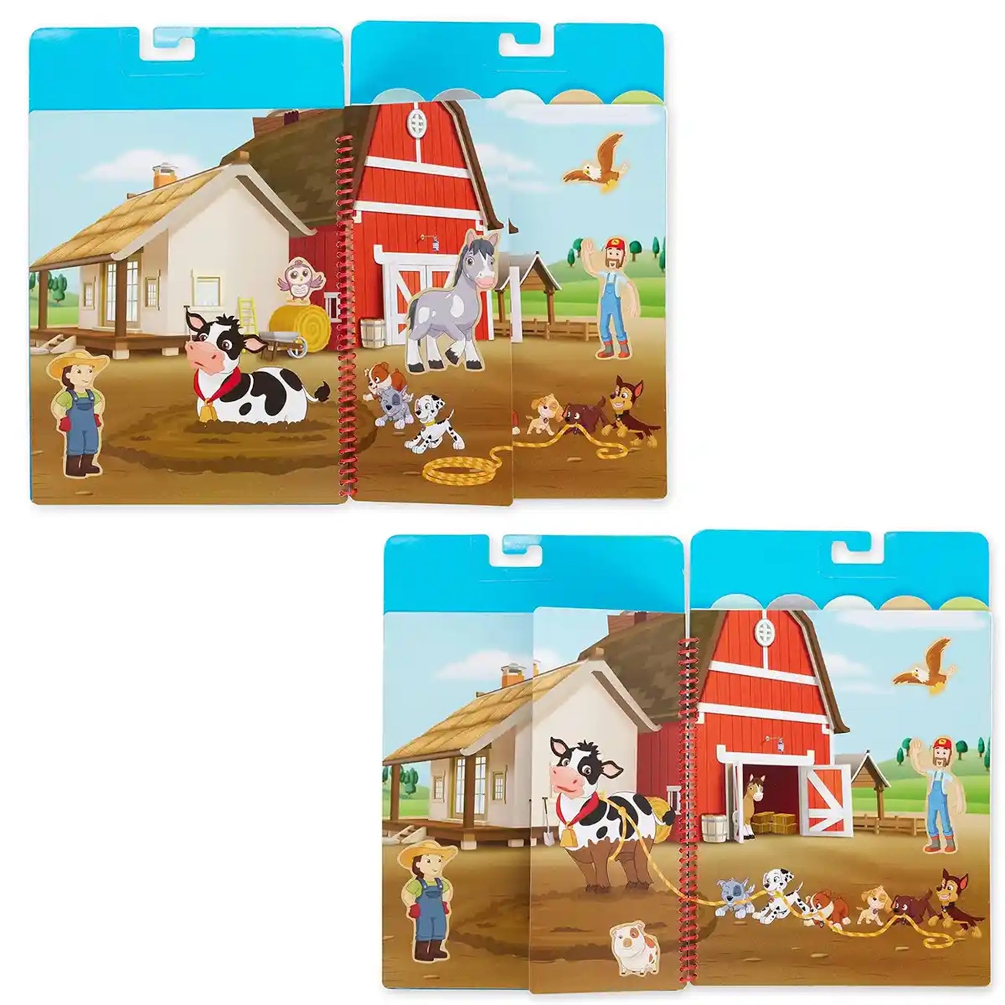 MD PAW PATROL RESTICKABLE STICKERS FLIP-FLAP PAD - ADVENTURE BAY 46033254
