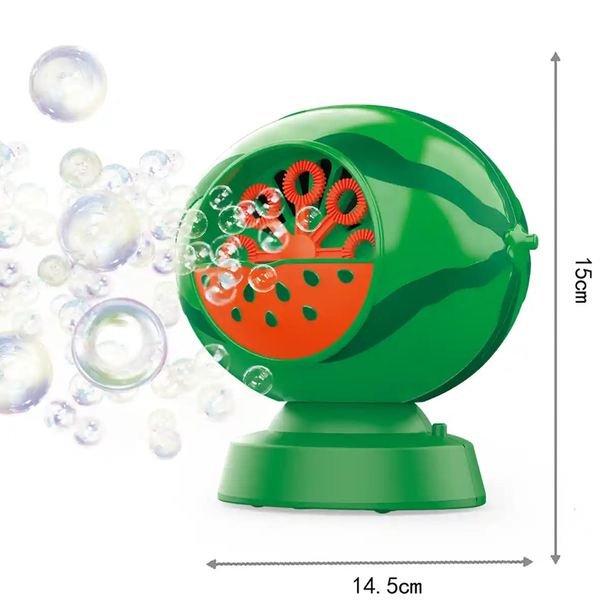 WATERMELON BUBBLE MACHINE 3YRS+ - Kiddy Zone