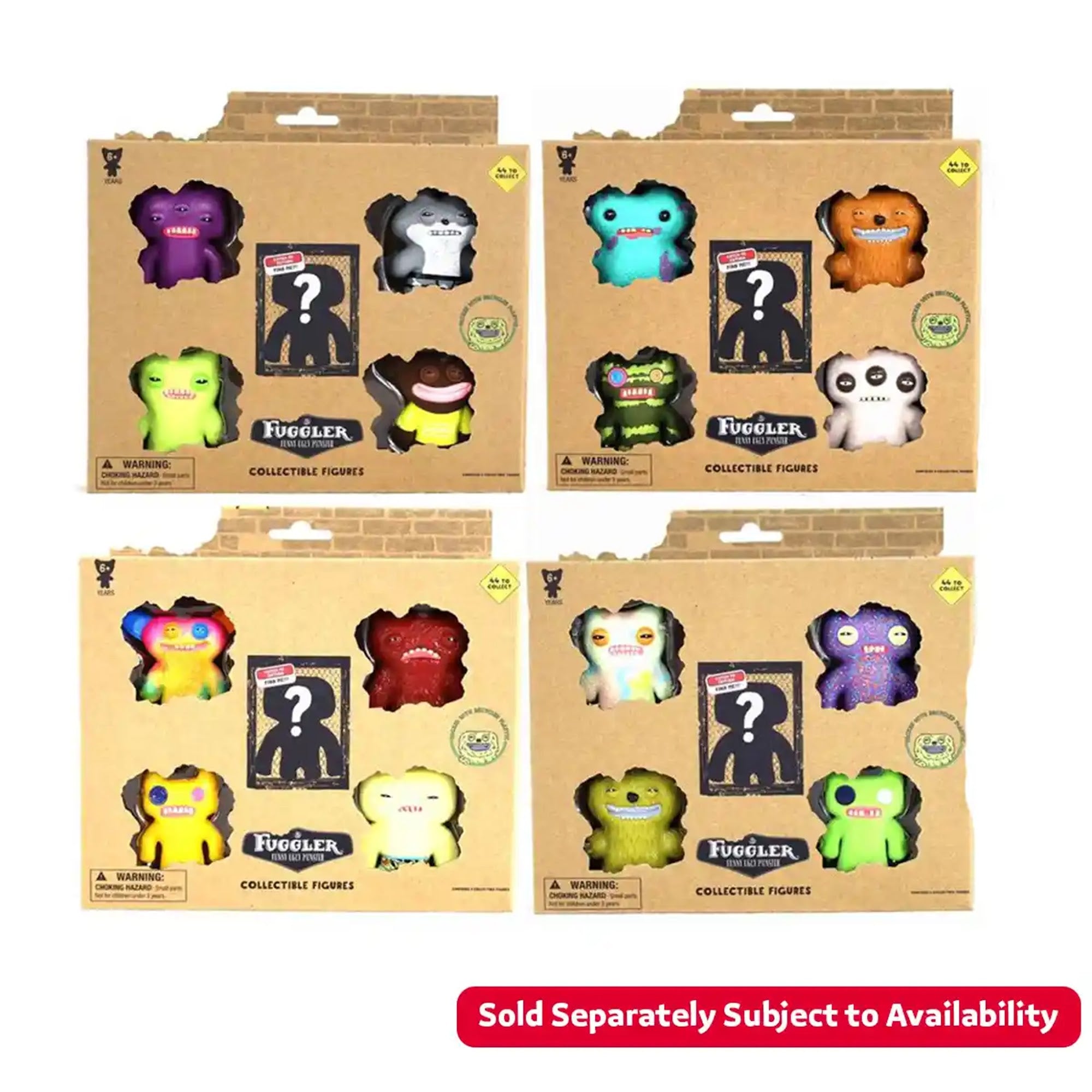 FUGGLER FIGURE COLLECT DELUXE 5PACK ASST