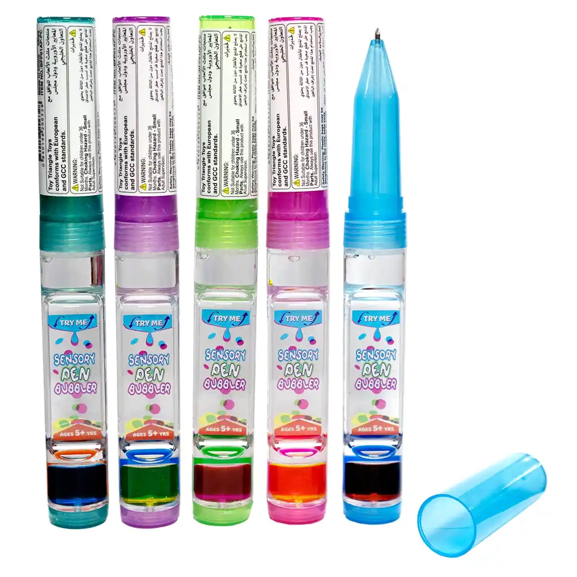 Sensory Motion Bubler Dot Pen 5 Asst in PDQ - Kiddy Zone