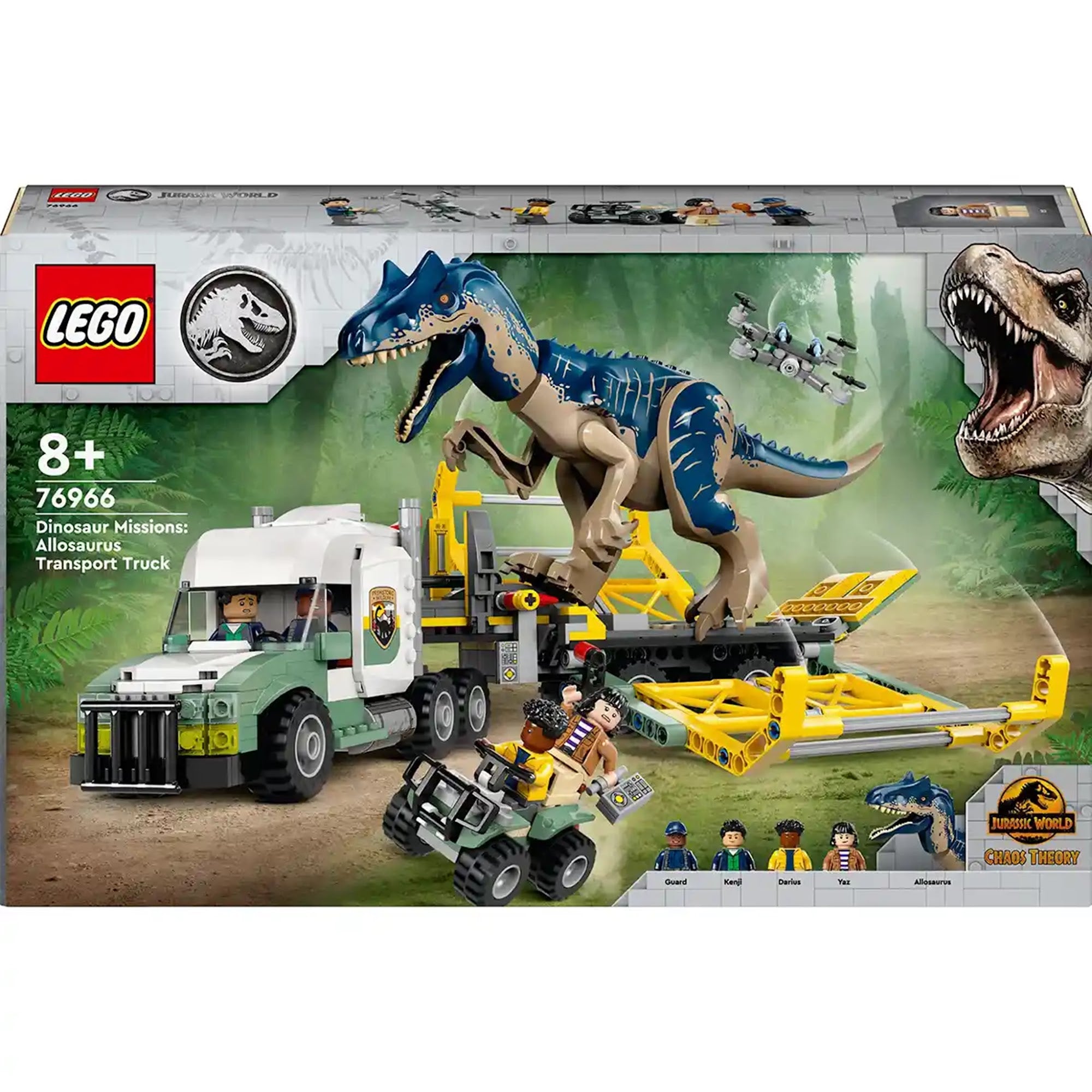 LEGO Jurassic World 76966 Dinosaur Missions: Allosaurus Transport Truck - Kiddy Zone