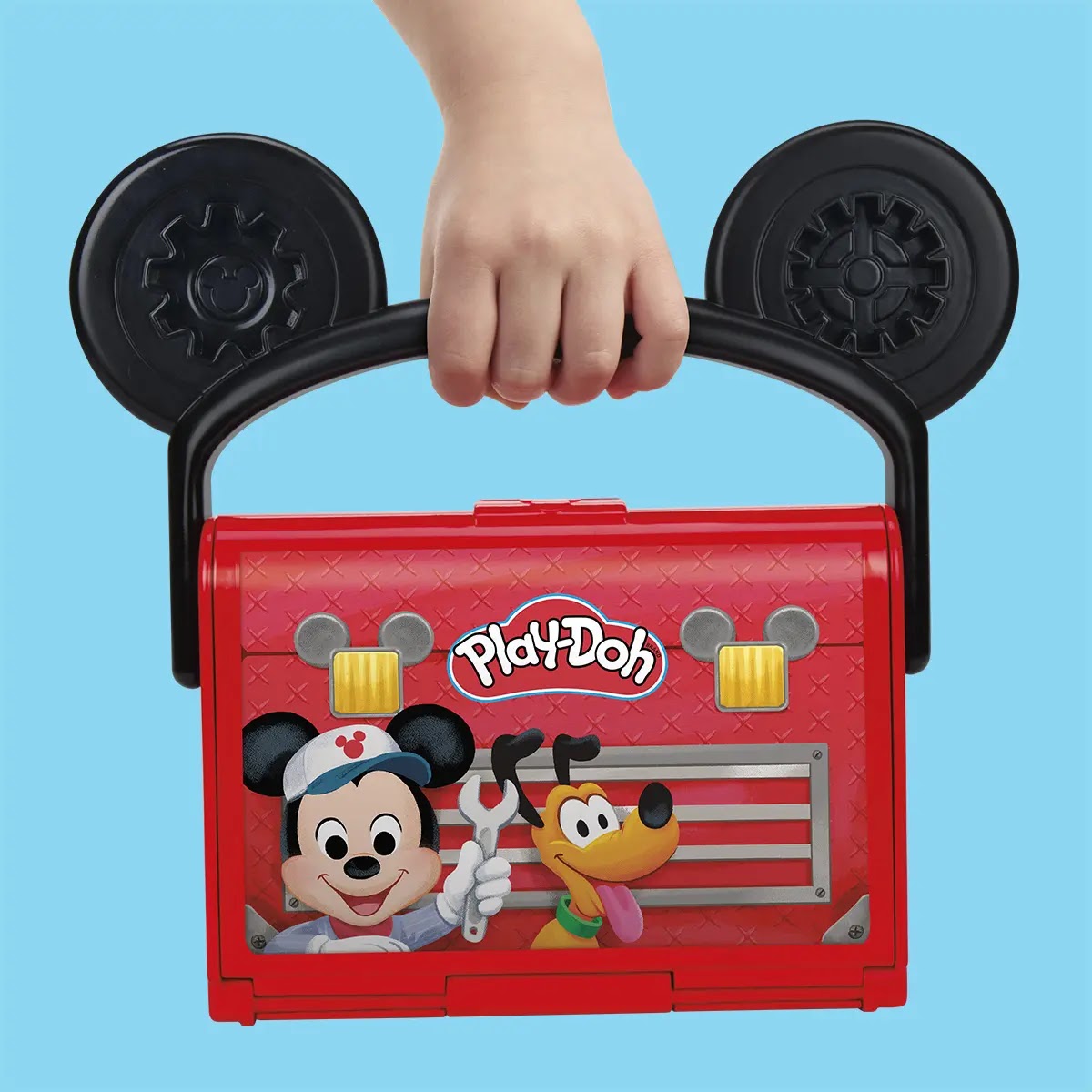 PD DISNEY JR ON THE GO GARAGE PLAYSET