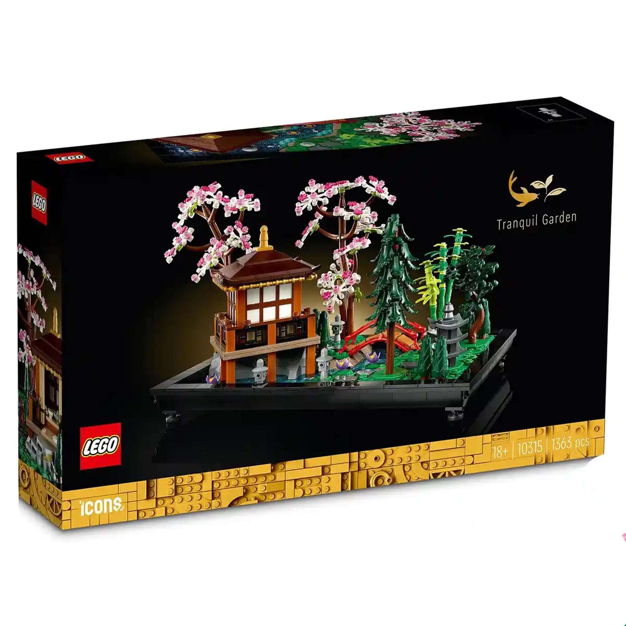 LEGOÃÂ® Icons Tranquil Garden 10315 Building Kit for Adults (1,363 Pieces)