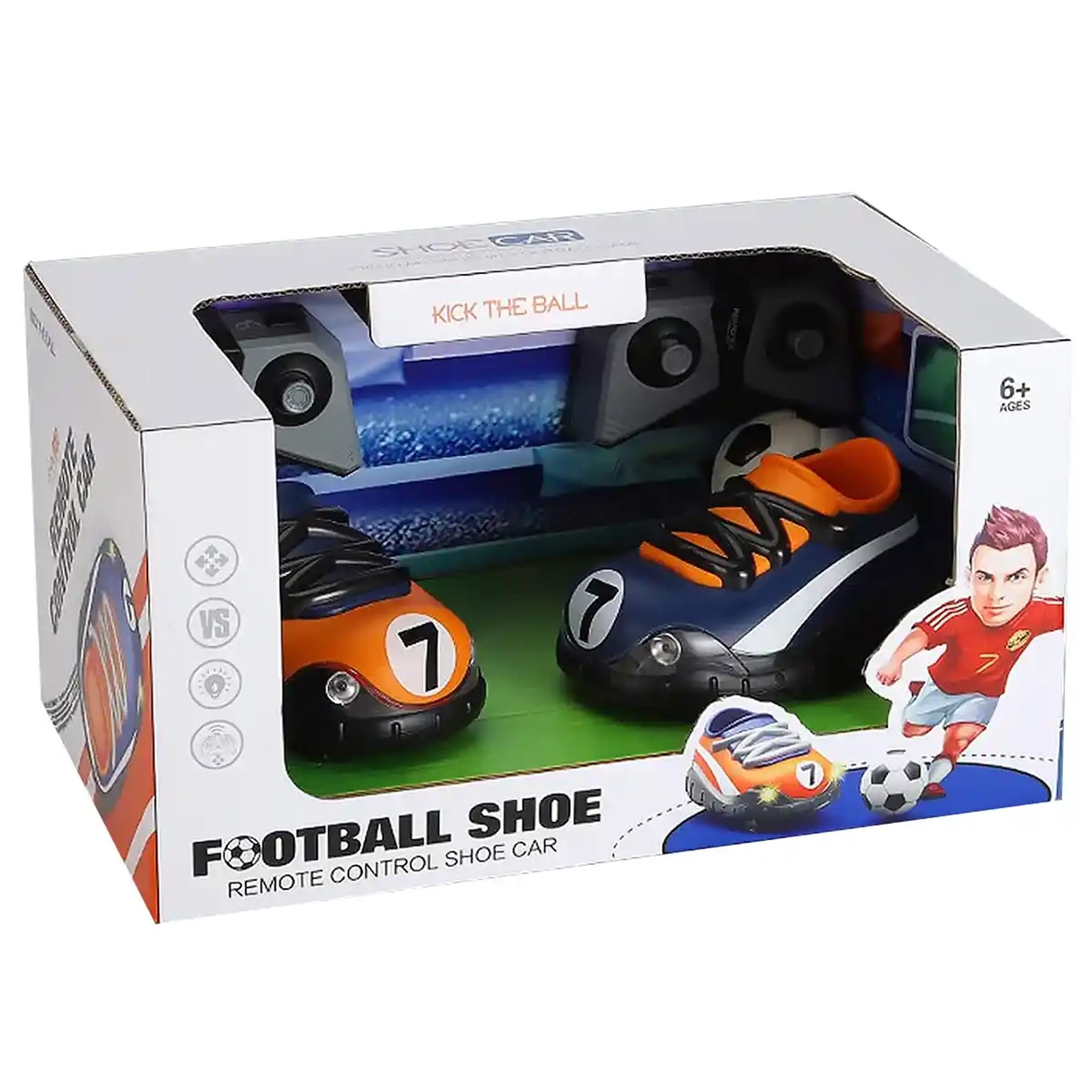 R/C FOOTBALL SHOE 2PCS 3YRS+