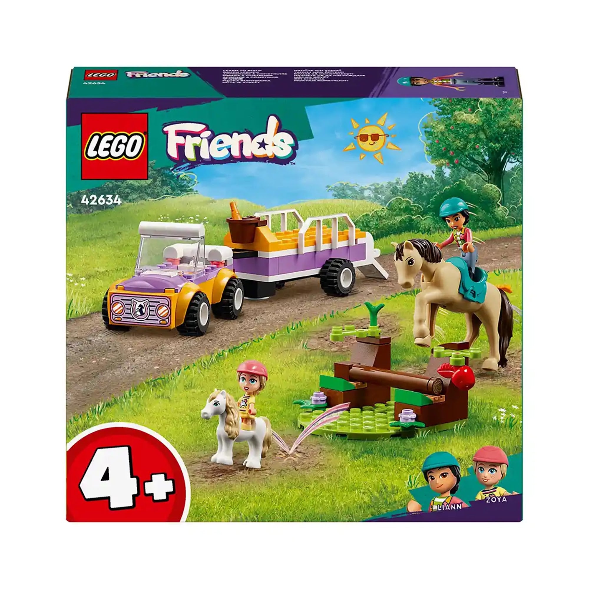 LEGOÃÂ® Friends Horse and Pony Trailer Toy 42634 - Kiddy Zone