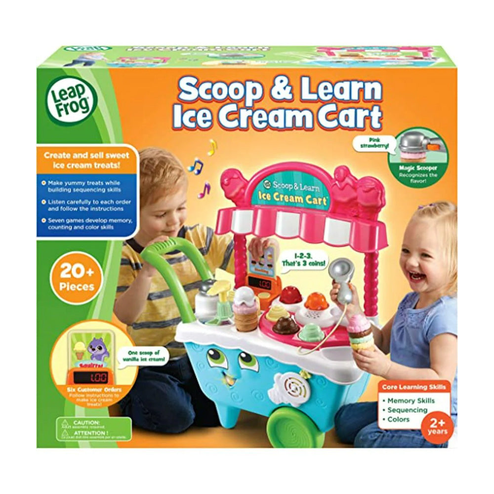 (LF)SCOOP & LEARN ICE CREAM CART - Kiddy Zone