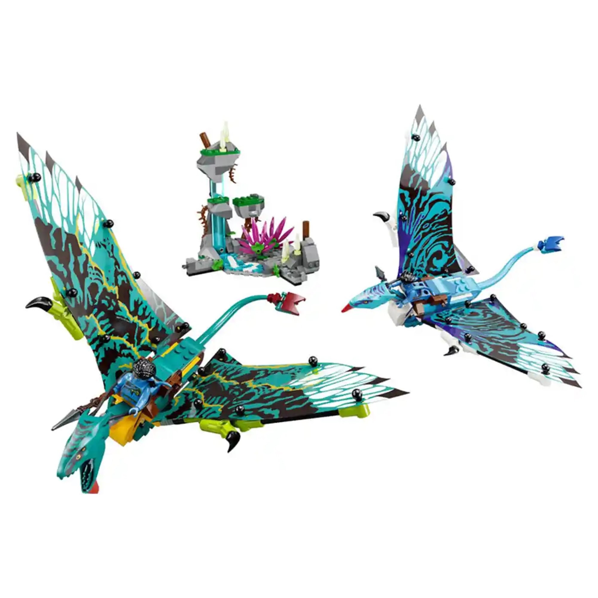 LEGOÃÂ® Avatar Jake & NeytiriÃ¢ÂÂs First Banshee Flight 75572 Building Toy Set (572 Pcs) - Kiddy Zone