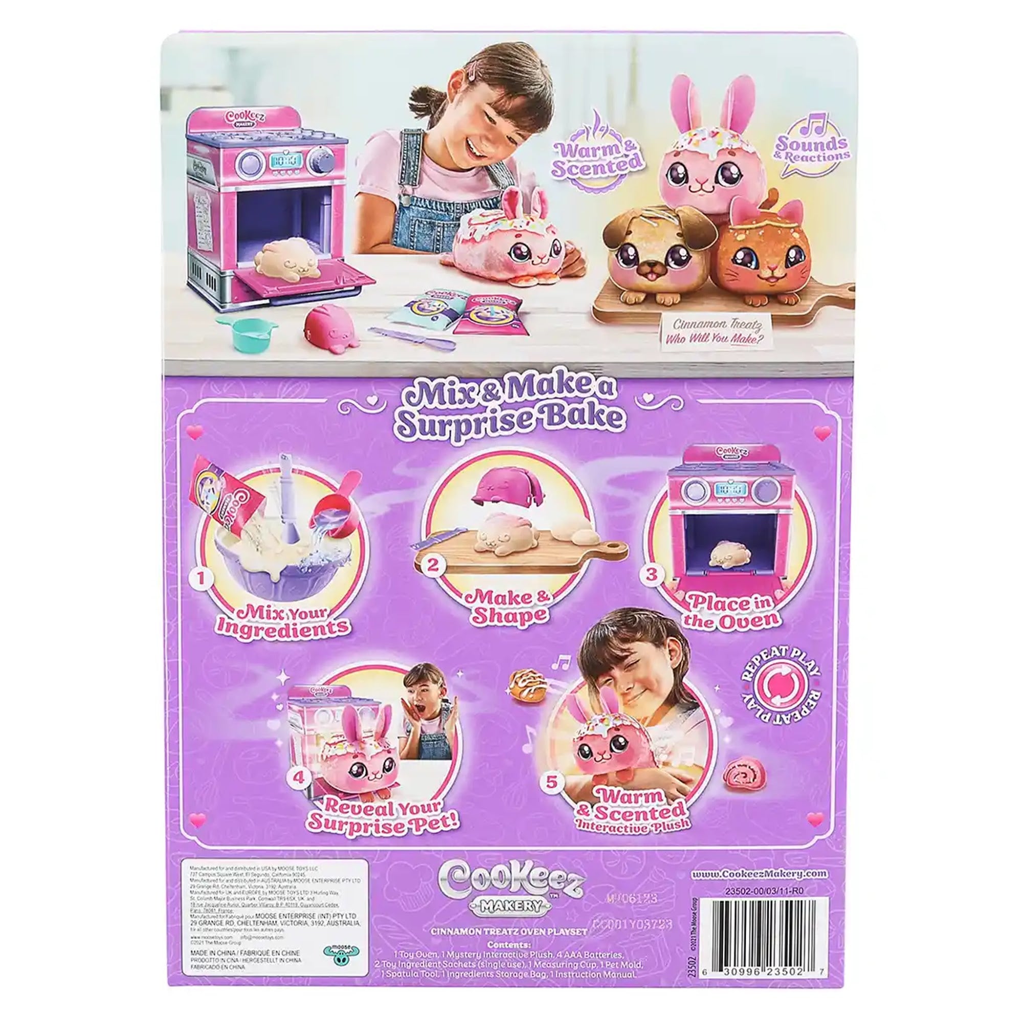 COOKEEZ MAKERY CINNAMON TREATY B/O