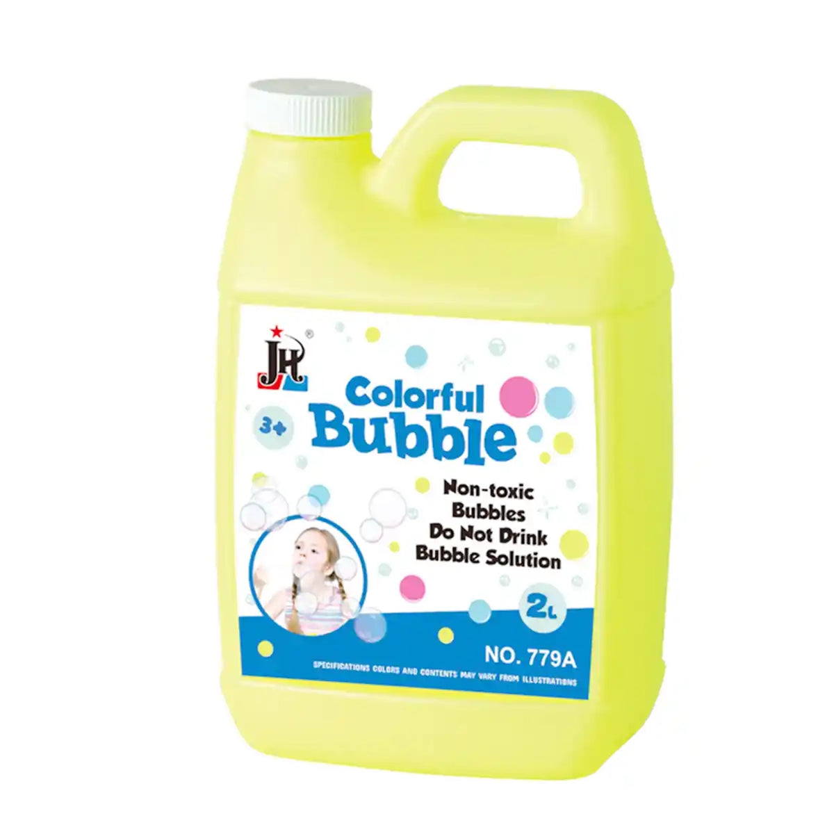 JH COLORFUL BUBBLE WATER 2L 3YRS+ - Kiddy Zone
