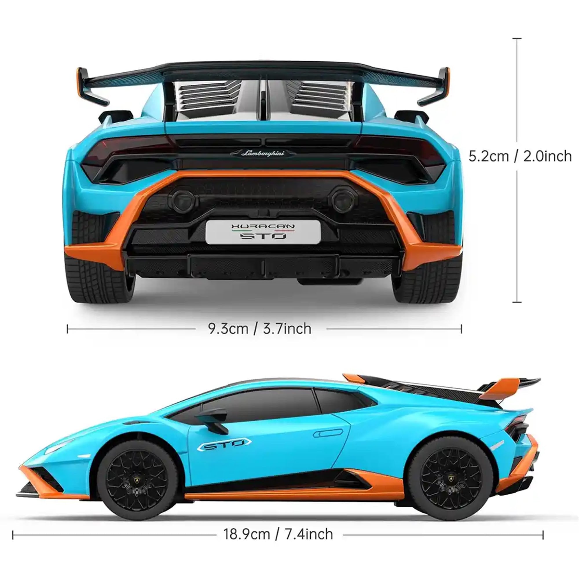 RASTAR R/C 1:24 Lamborghini Huracan STO - Blue
