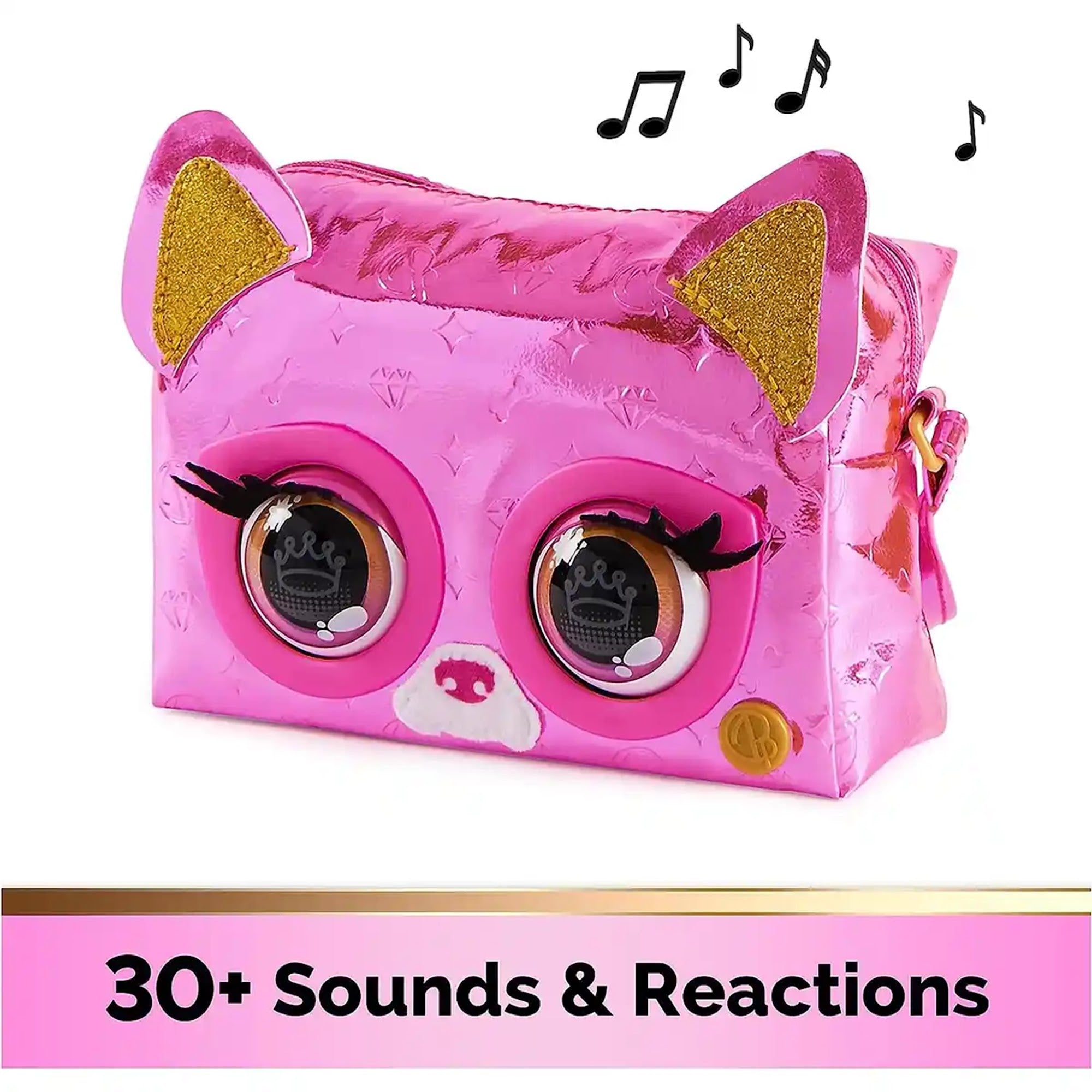 Purse Pets Metallic Magic Flashy Frenchie