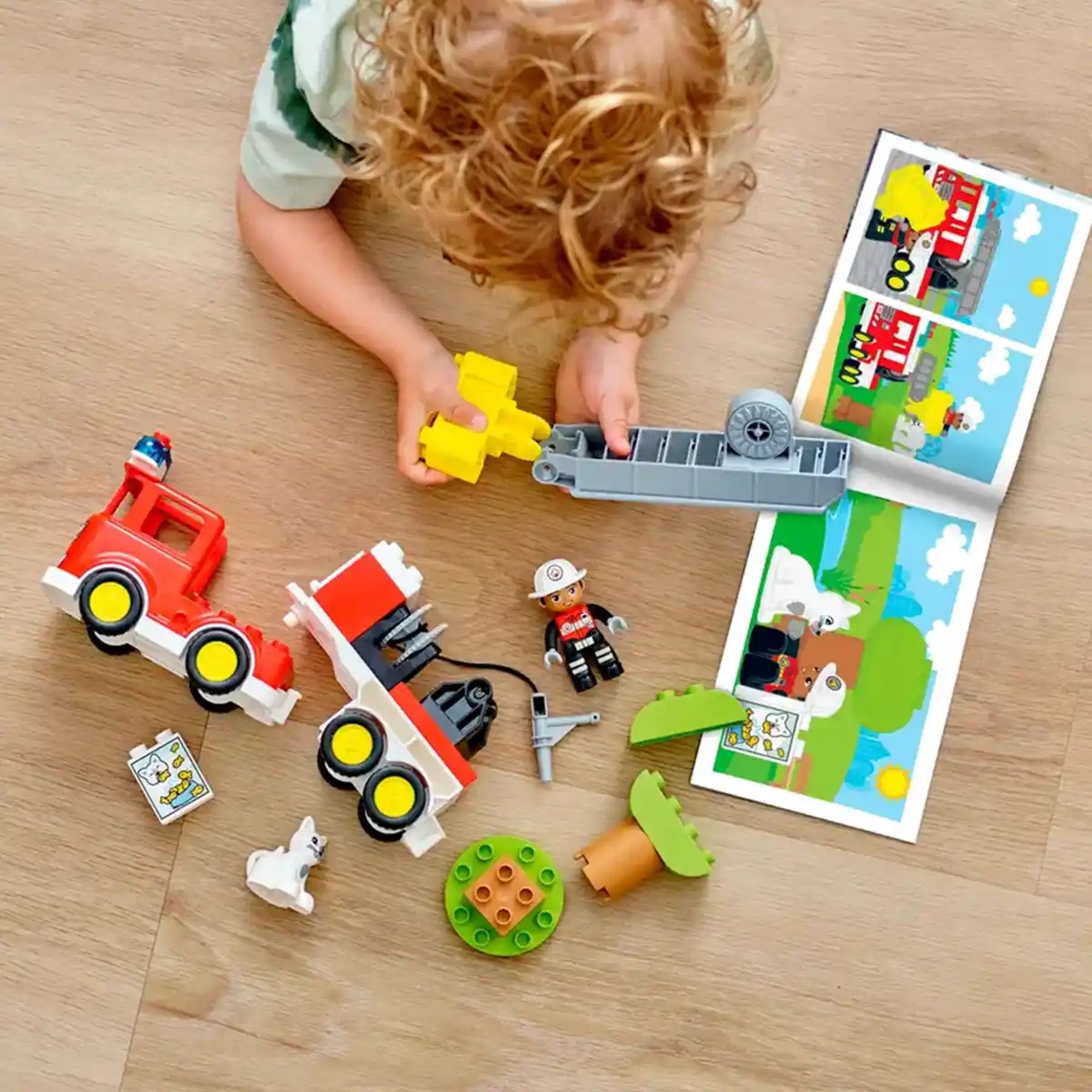 LEGOÃÂ® DUPLOÃÂ® Rescue Fire Engine 10969 Building Toy (21ÃÂ Pieces)