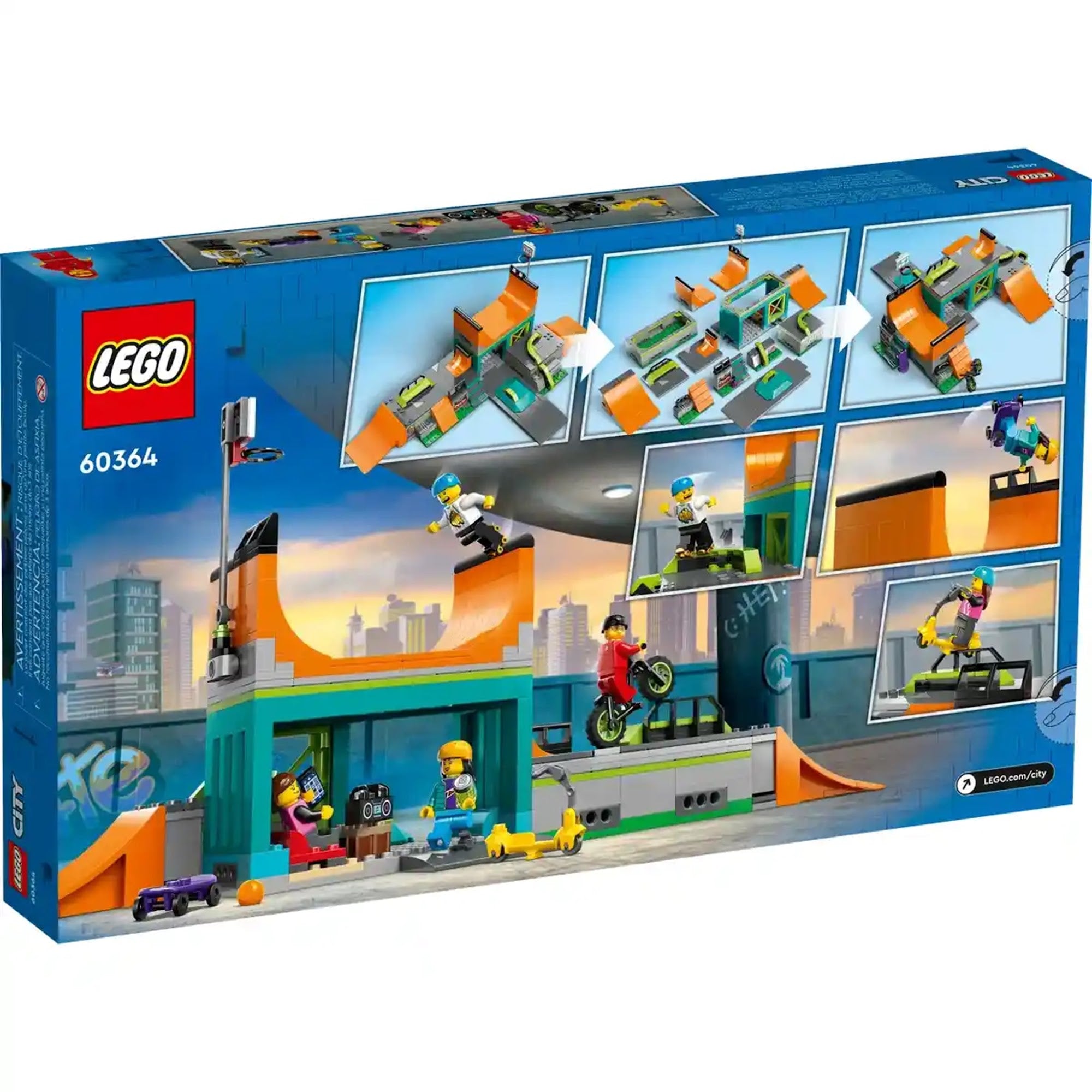 LEGO 60364 Street Skate Park V29 - Kiddy Zone