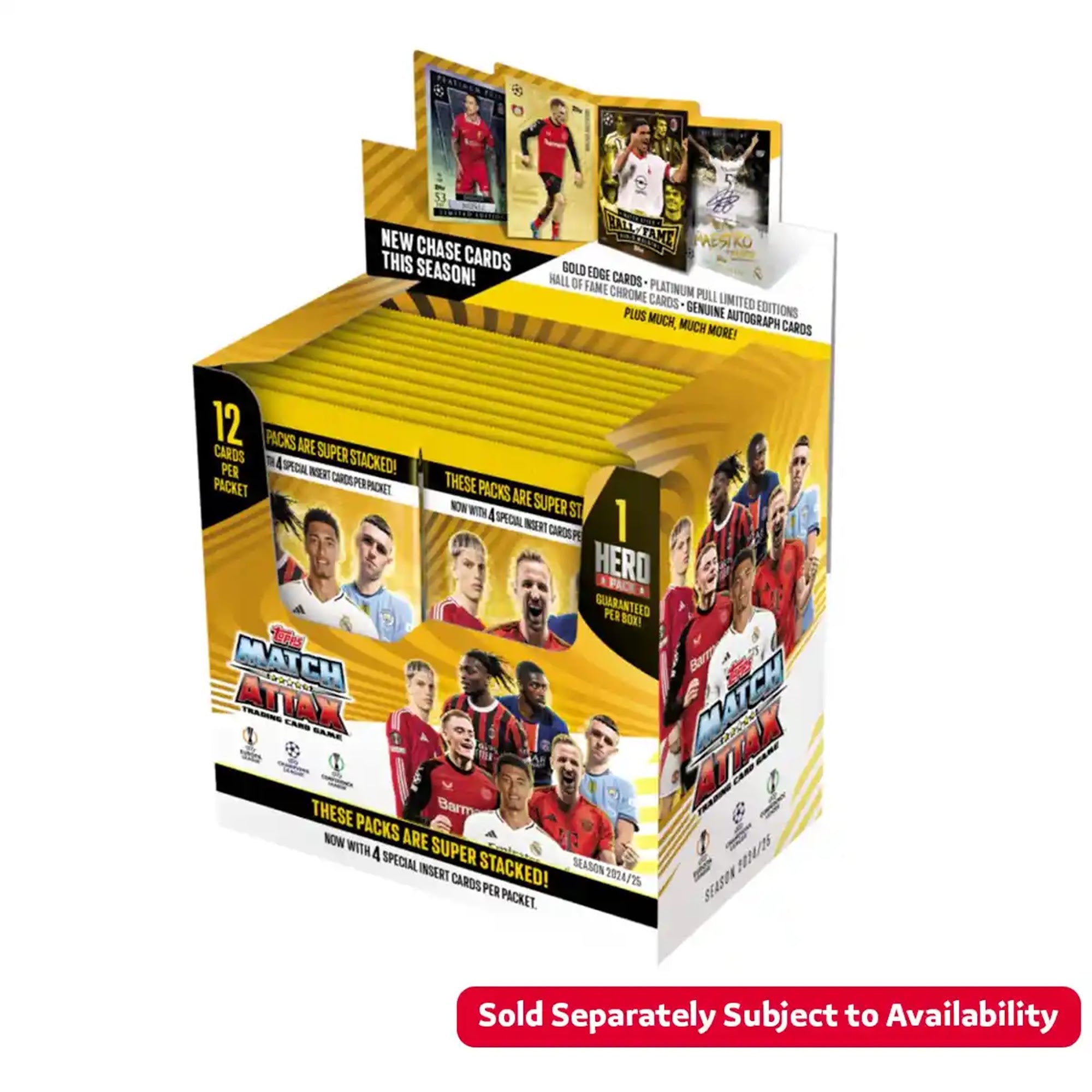 Topps Match Attax 2024/25 - Single Pack (Box of 36 packs)