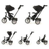 THE BENTLEY STROLLER 6 IN 1 TRIKES - BLACK