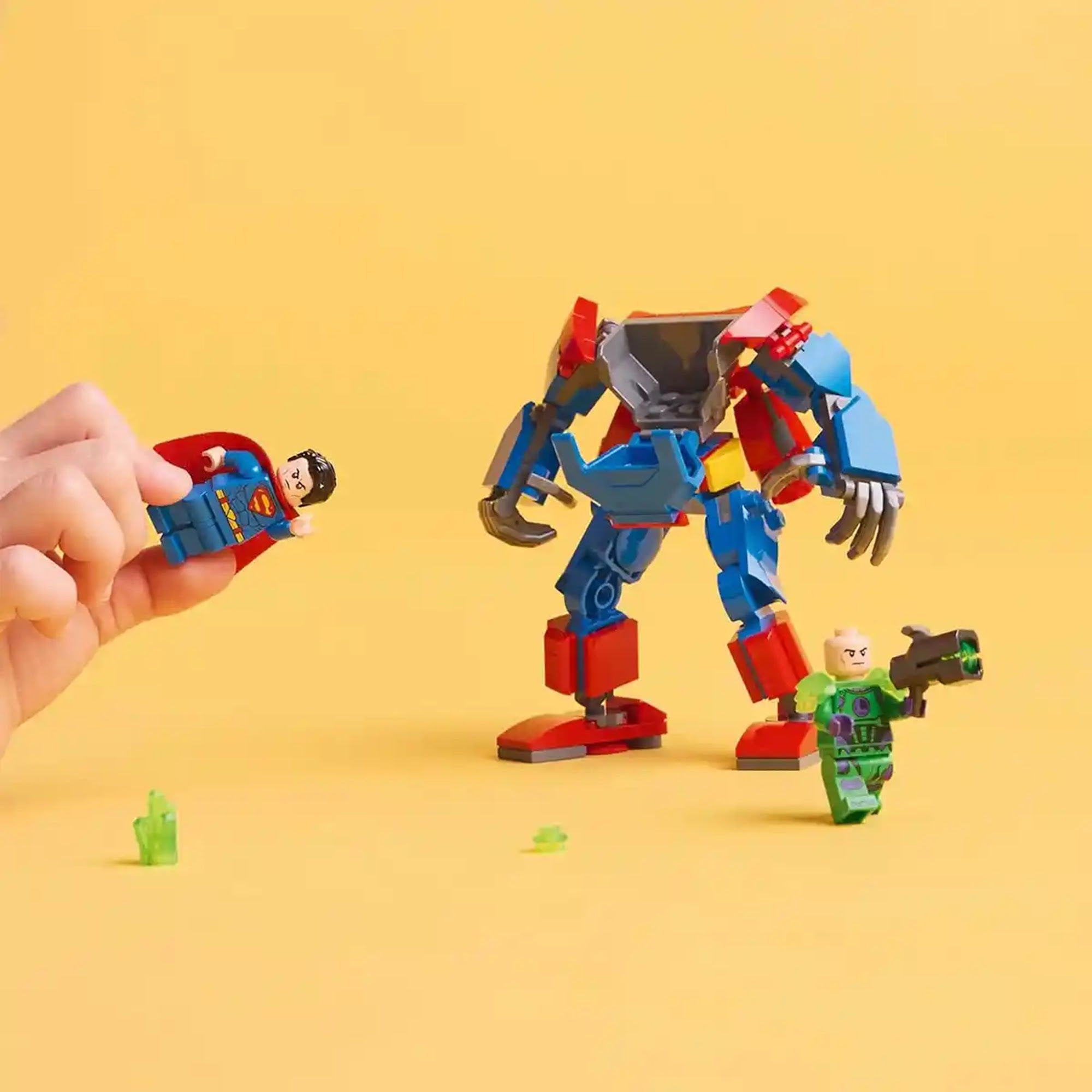 LEGOÃÂ® DC SupermanÃ¢ÂÂ¢ Mech vs. Lex LuthorÃ¢ÂÂ¢ Super HeroÃ¢ÂÂ¢ Toy Figure Playset 76302 - Kiddy Zone