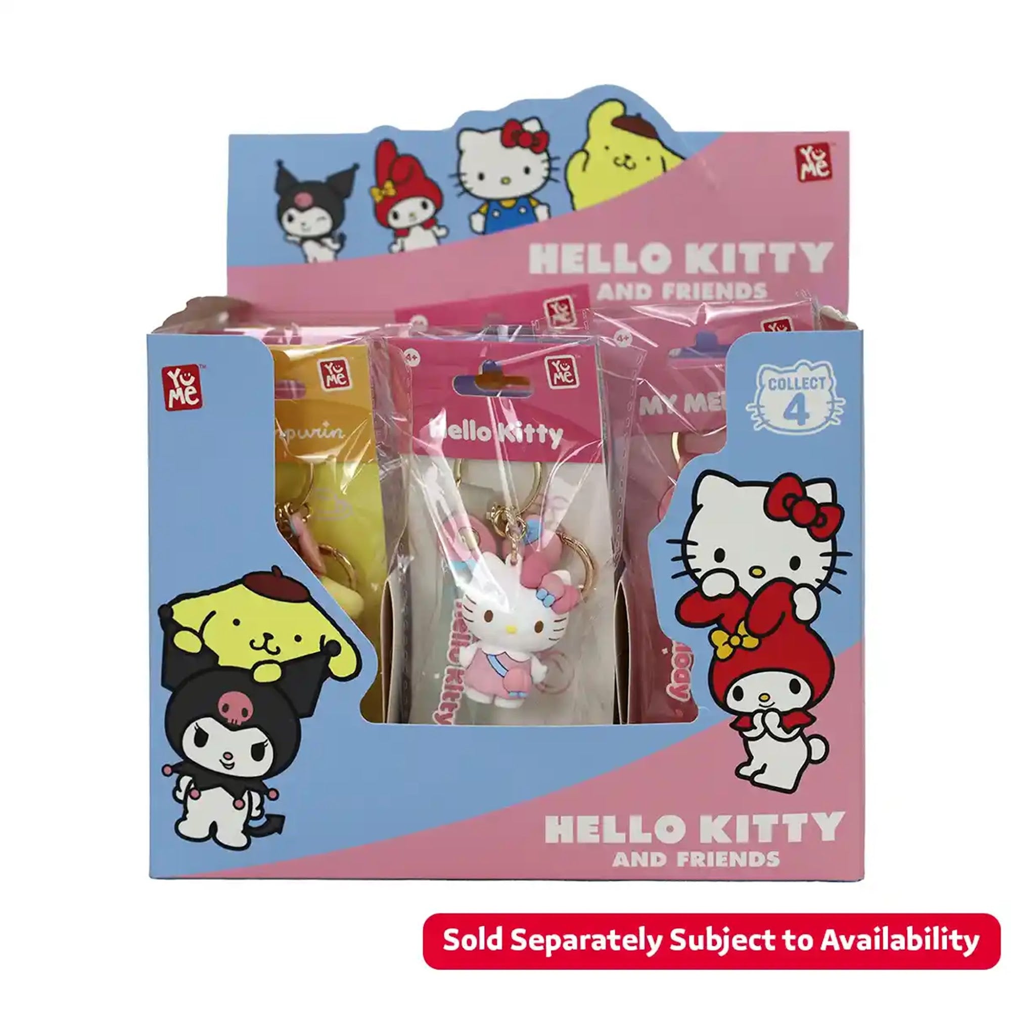 HELLO KITTY K.CHAIN PEACH PDQ12 WOC