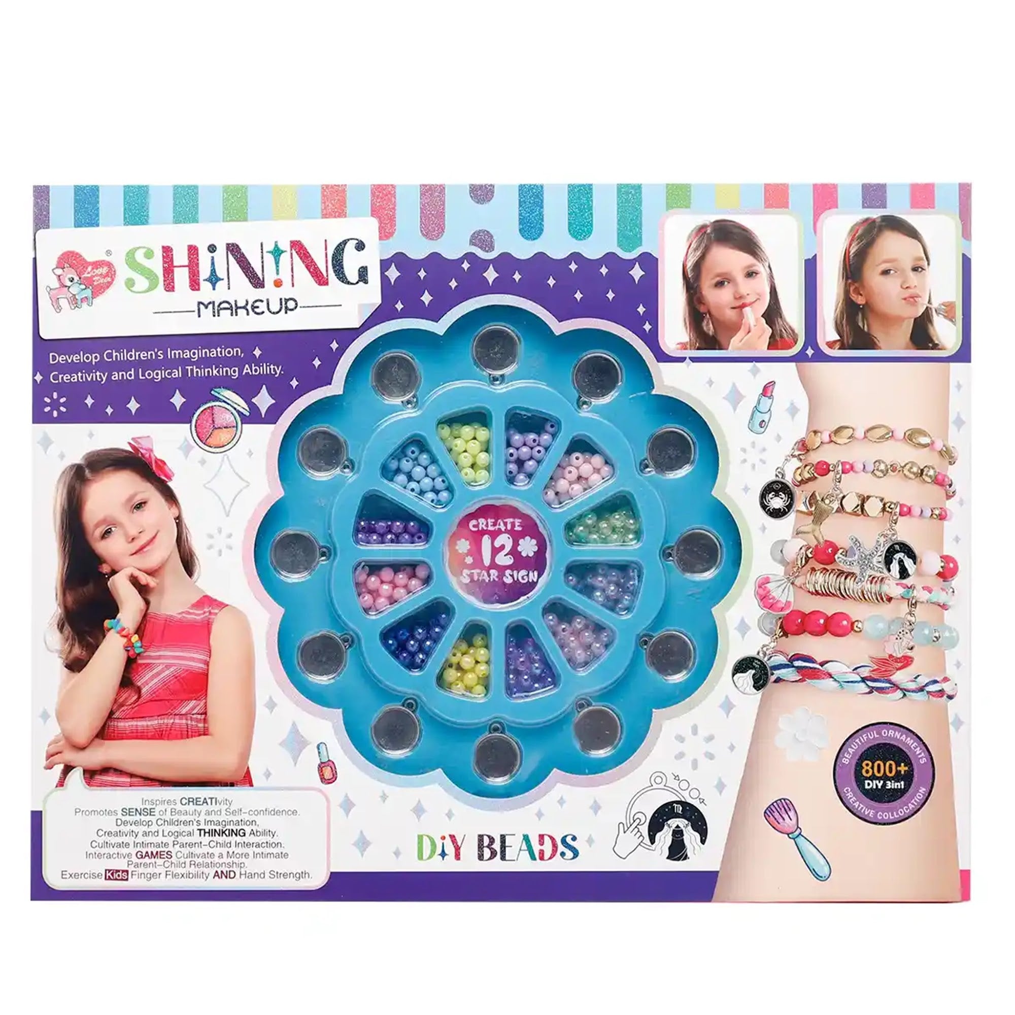Makeup & DIY bead - Symphony beaded series 3yrs+ - Kiddy Zone