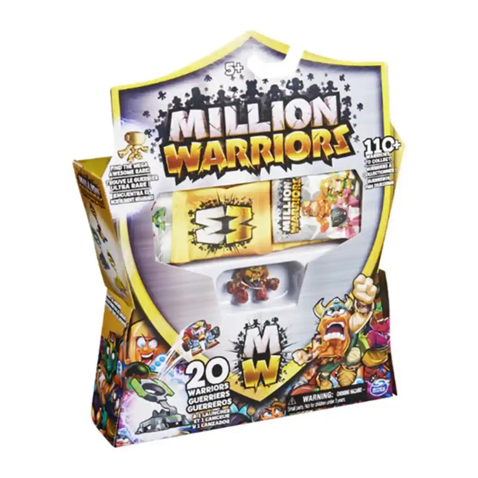 Million Warriors Starter Pack Fig Asst. - Kiddy Zone