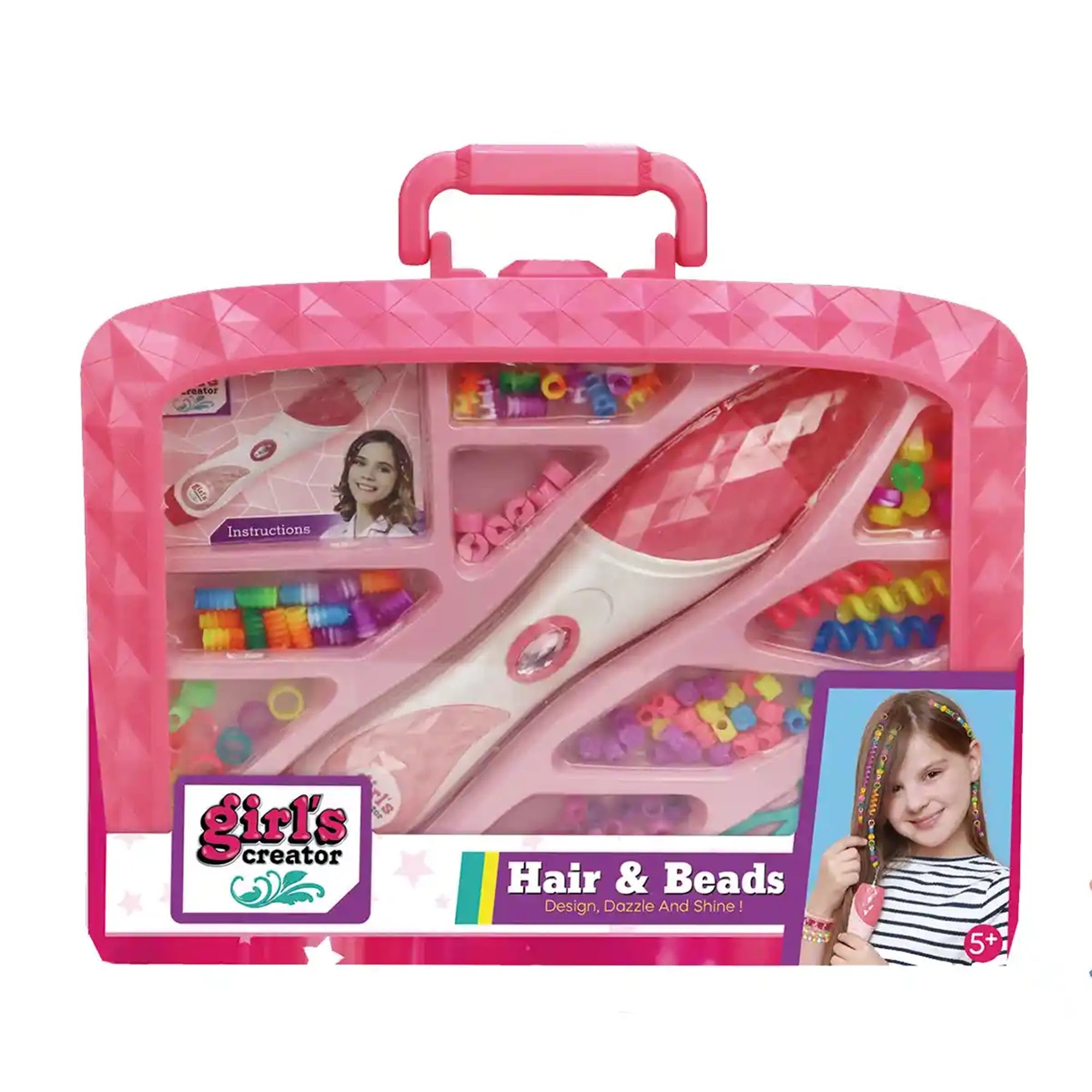 BEAD STRING MACHINE PORTABLE BOX SET 5YRS+