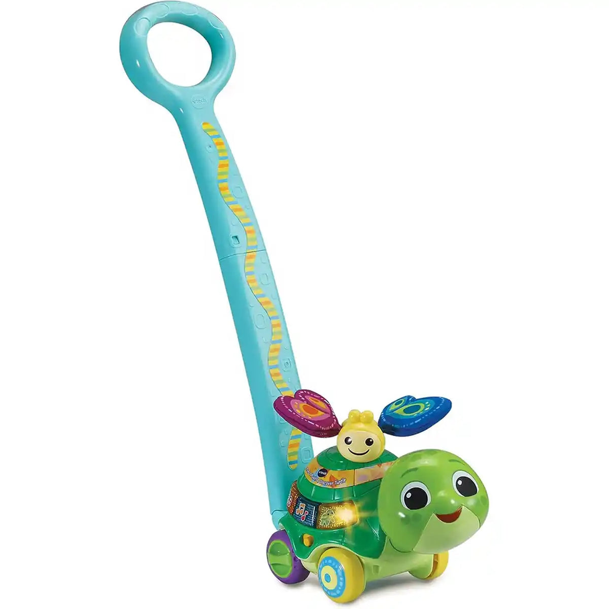 2IN1 PUSH & DISCOVER TURTLE