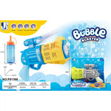 AUTOMATIC LIGHT REVOLVER BUBBLE GUN (NEW COLOR) 3YRS+ - Kiddy Zone