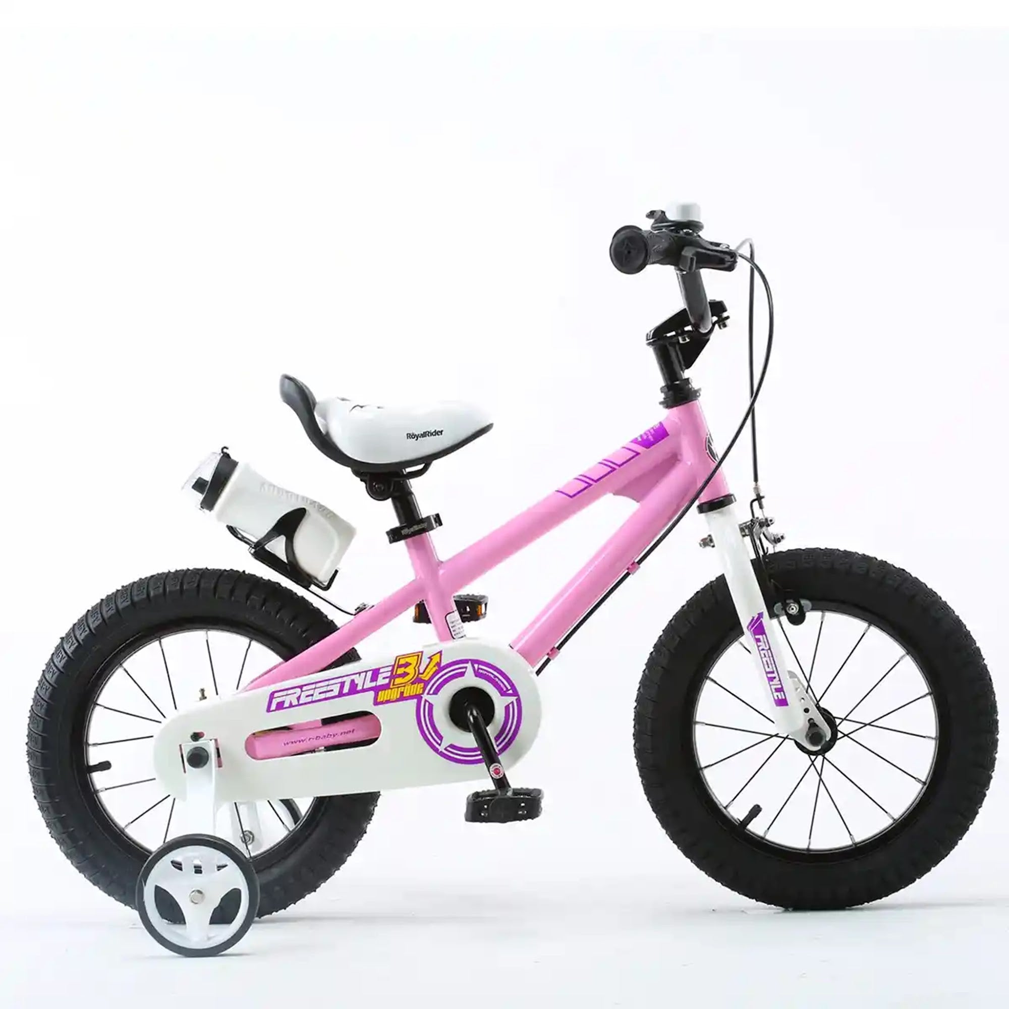 RB12B-6 FREESTYLE KIDS BIKE 12INCH Pink