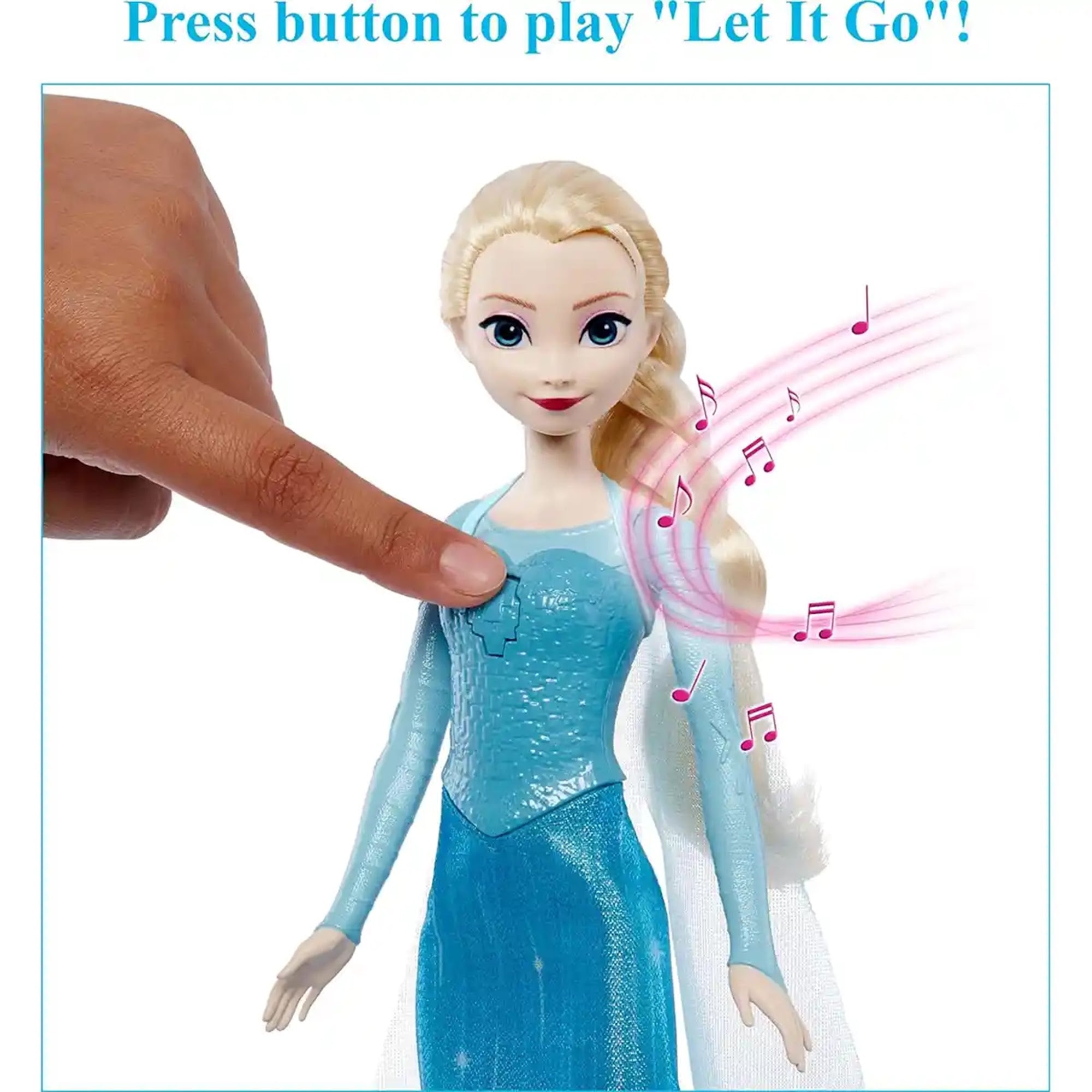 Frozen Fashion Dolls Singing Doll Elsa - English - Kiddy Zone