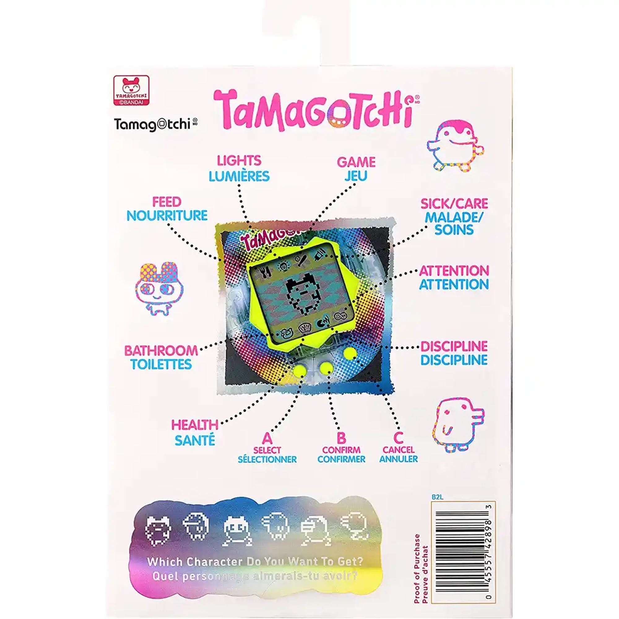 TAMAGOTCHI ORIGI. NEON & POP B/O PDQ8
