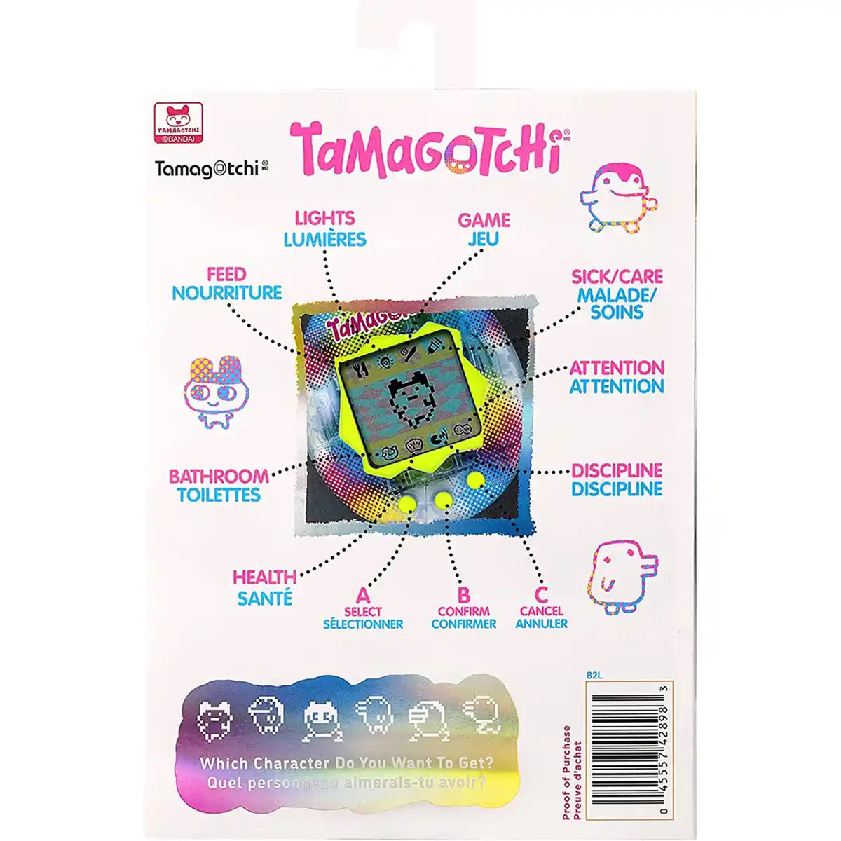 TAMAGOTCHI ORIGI. NEON & POP B/O PDQ8