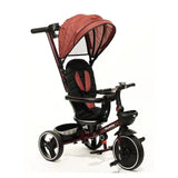 HLF-8018 PREMIUM FOLDING TRICYCLE RED - Kiddy Zone