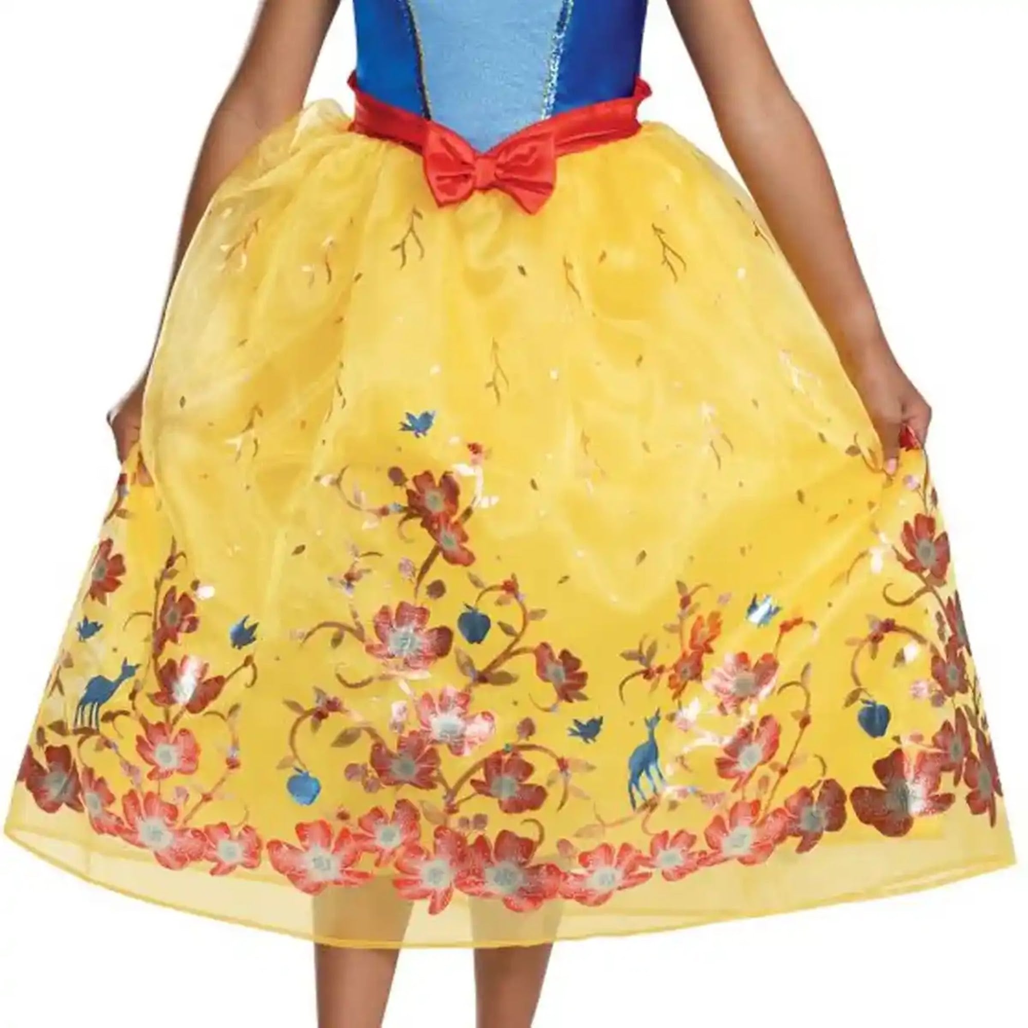 TODDLER DISNEY PRINCESS SNOW WHITE DELUXE DRESS-UP, X-SMALL 3-4 YEARS - Kiddy Zone