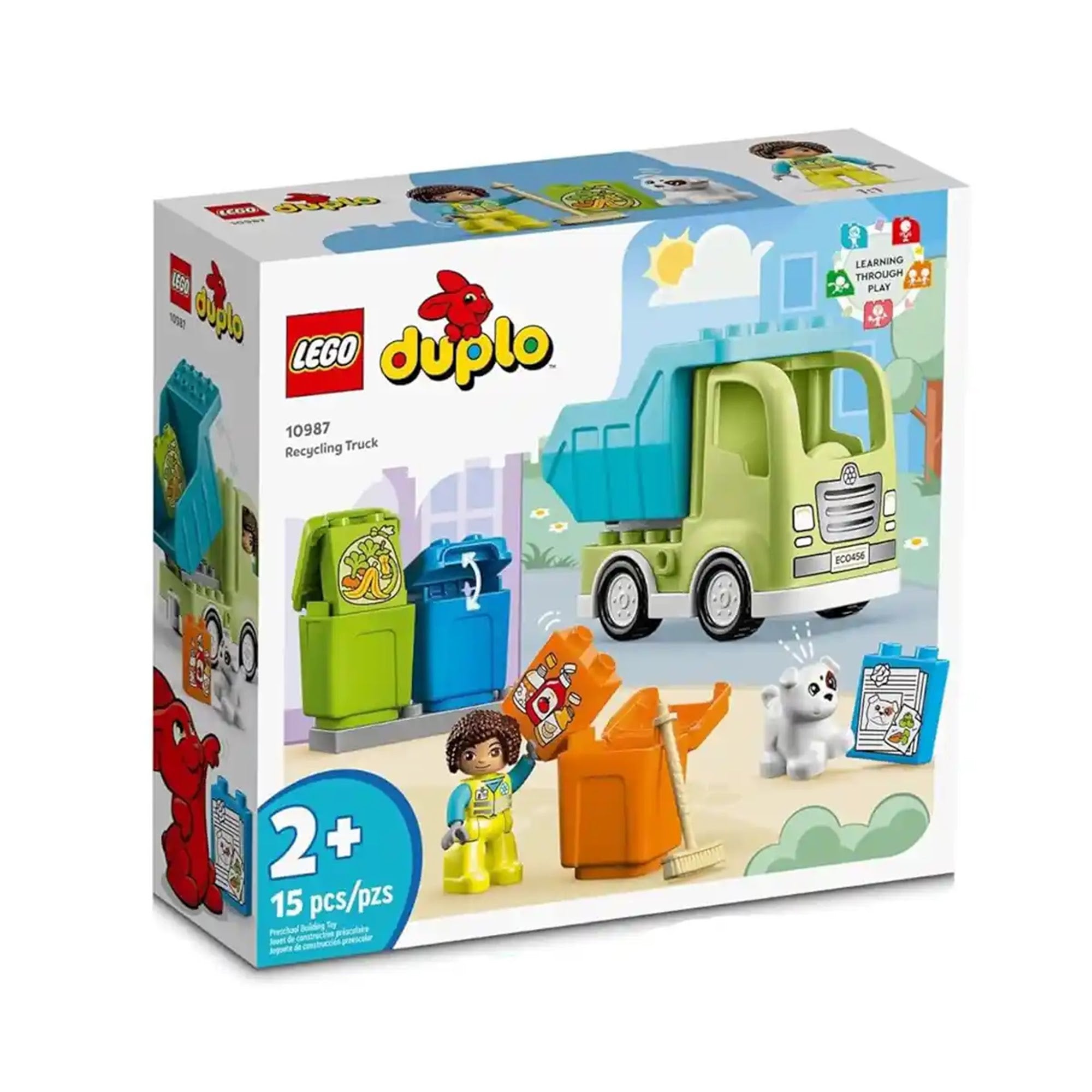 LEGO Duplo 10987 Recycling Truck V29 - Kiddy Zone