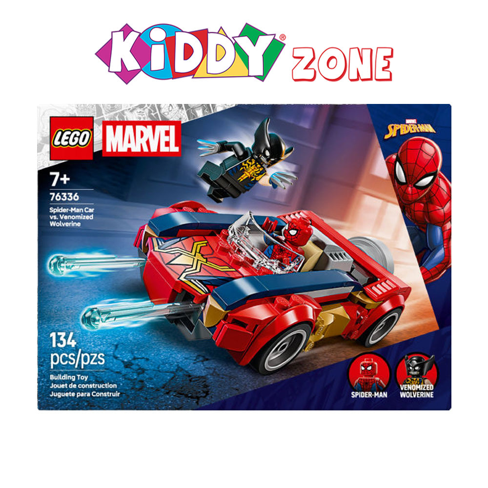 LEGOÃÂ® ÃÂ Marvel Spider-Man Car vs. Venomized Wolverine 76336 - Kiddy Zone