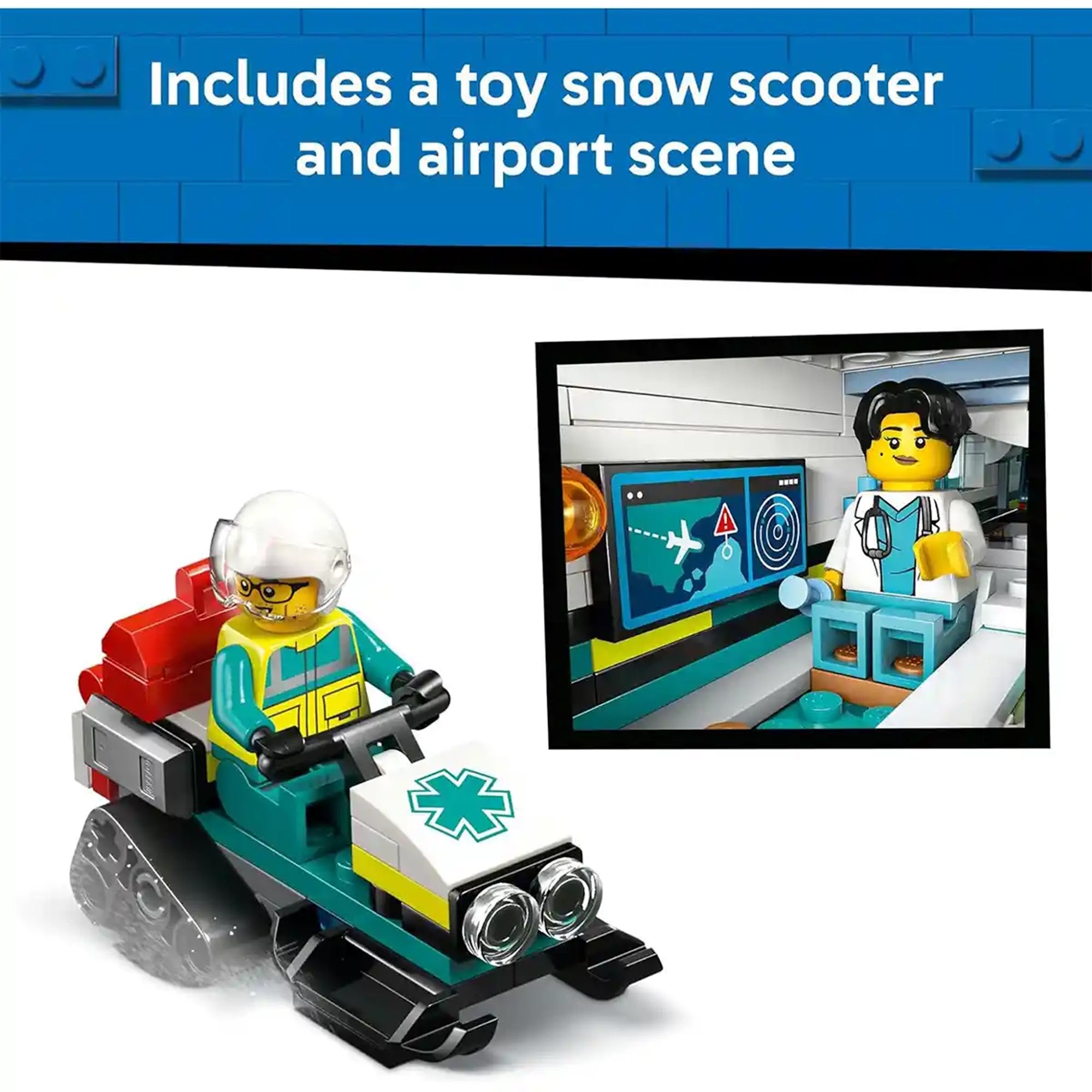 LEGO CITY 60465 Emergency Air Ambulance Airp.. V29 - Kiddy Zone